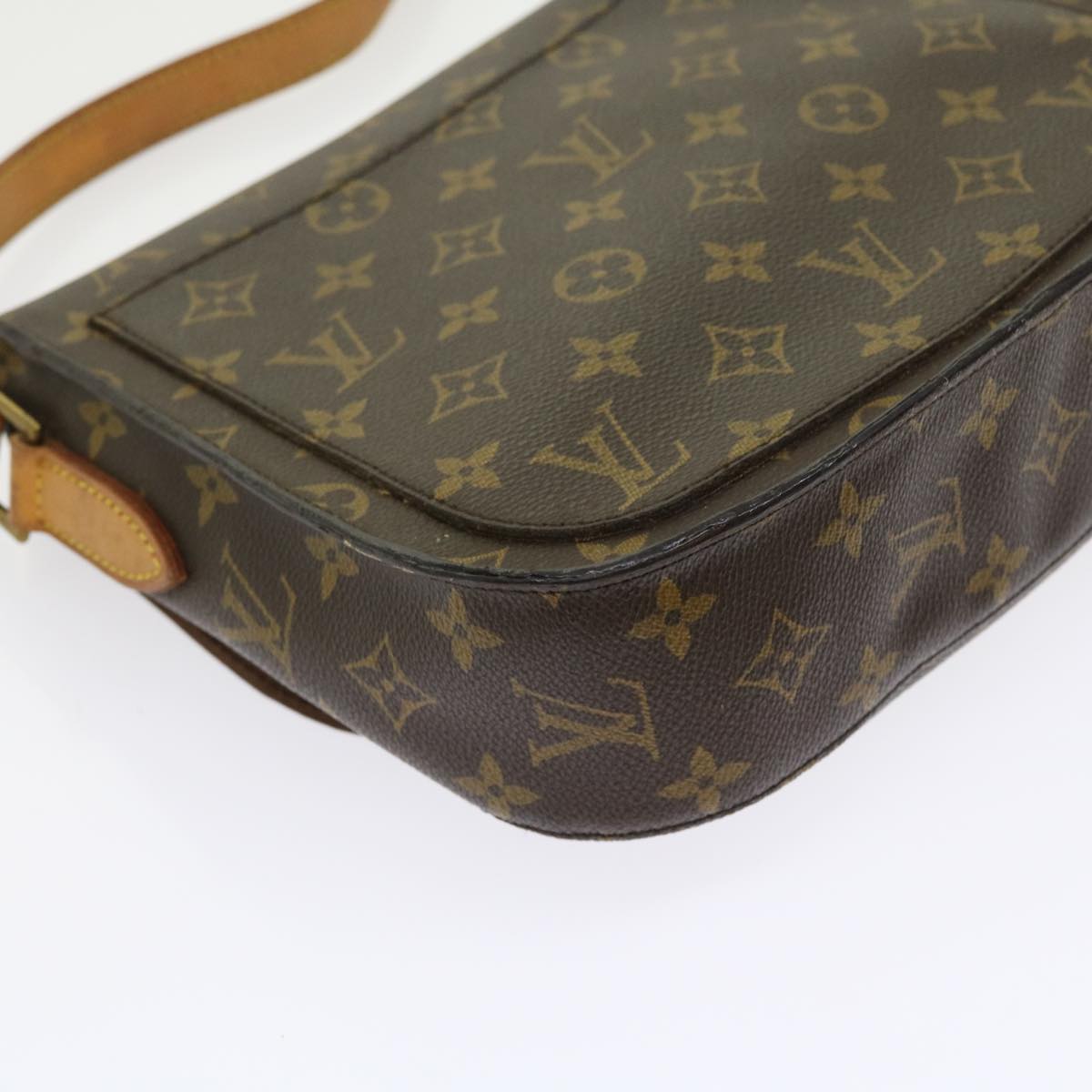 LOUIS VUITTON Monogram Saint Cloud GM Shoulder Bag M51242 LV yk8925