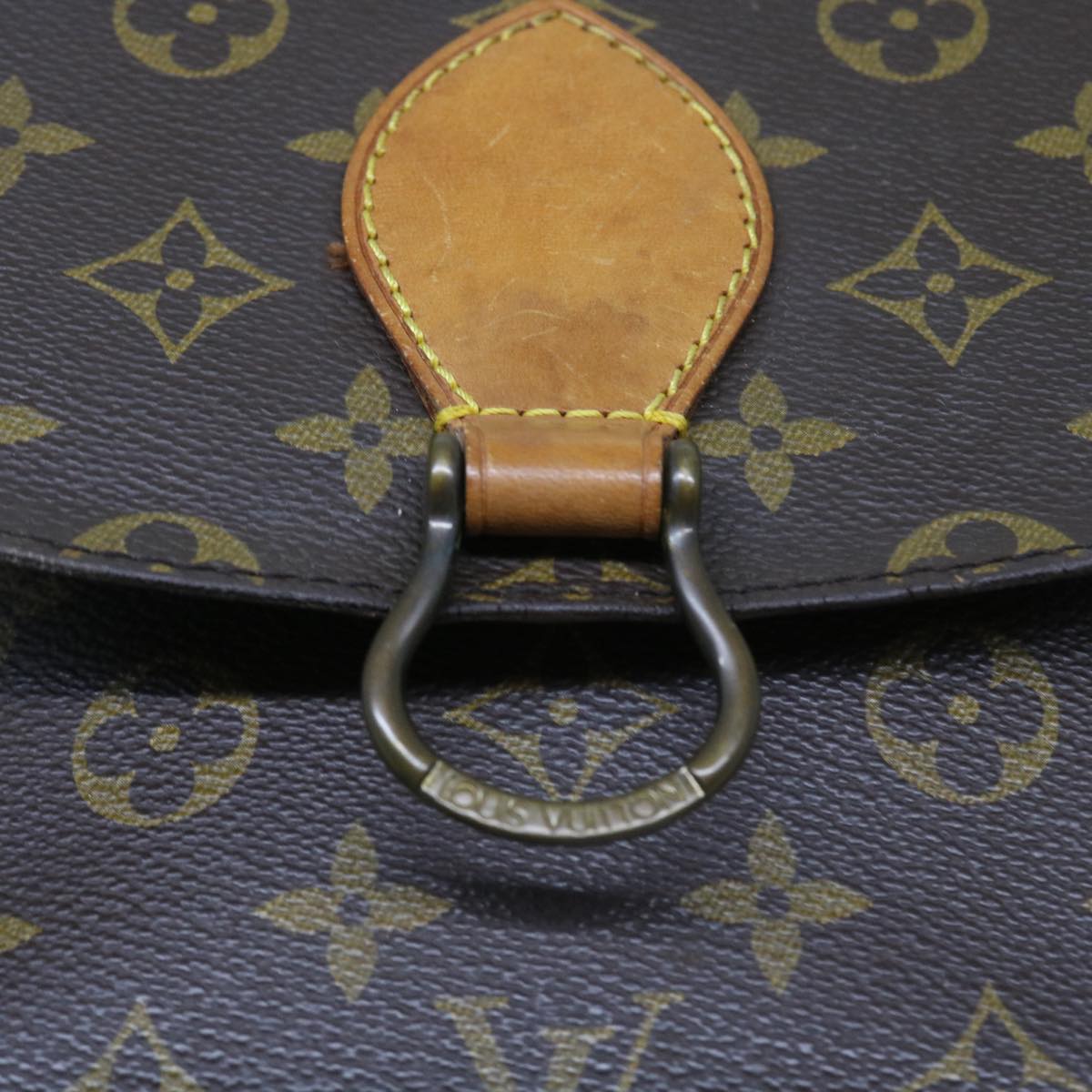 LOUIS VUITTON Monogram Saint Cloud GM Shoulder Bag M51242 LV yk8925