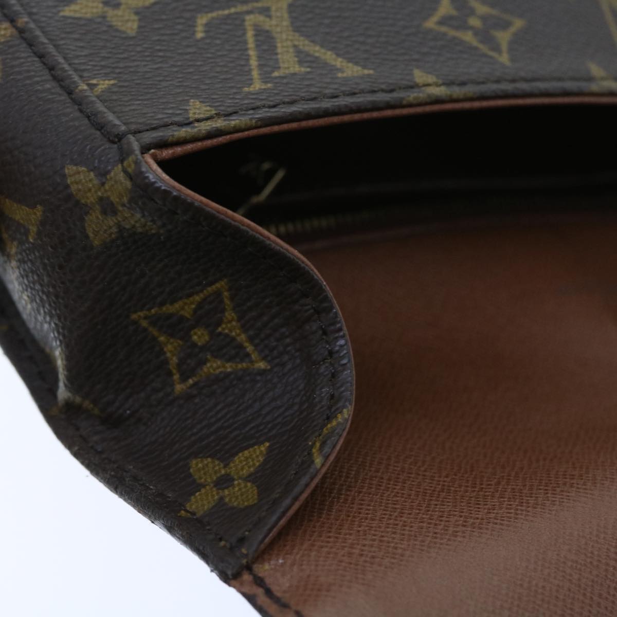 LOUIS VUITTON Monogram Saint Cloud GM Shoulder Bag M51242 LV yk8925