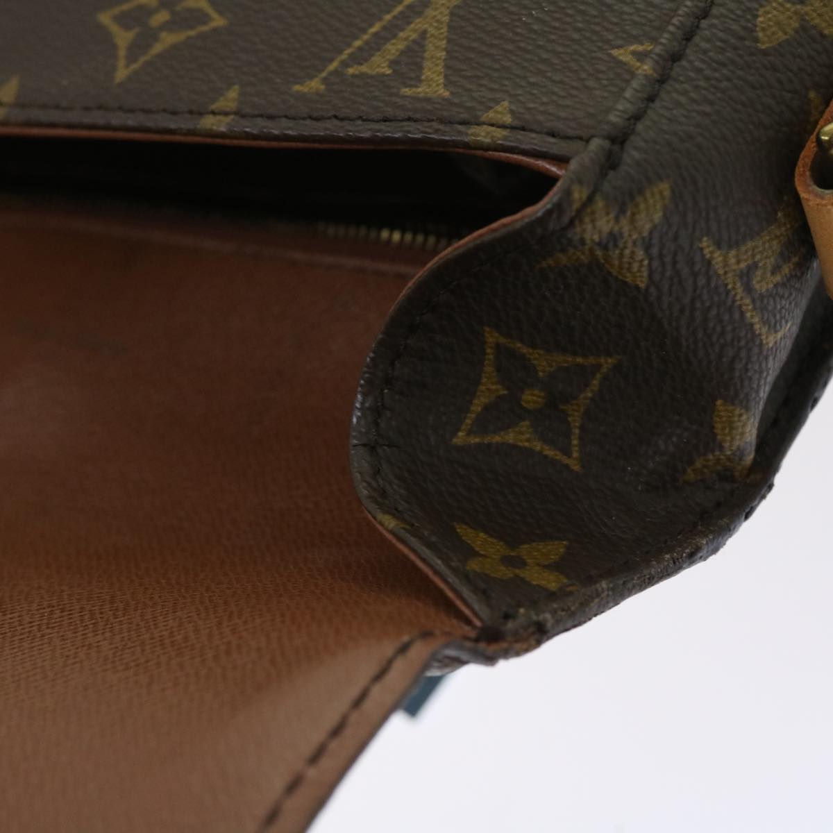 LOUIS VUITTON Monogram Saint Cloud GM Shoulder Bag M51242 LV yk8925