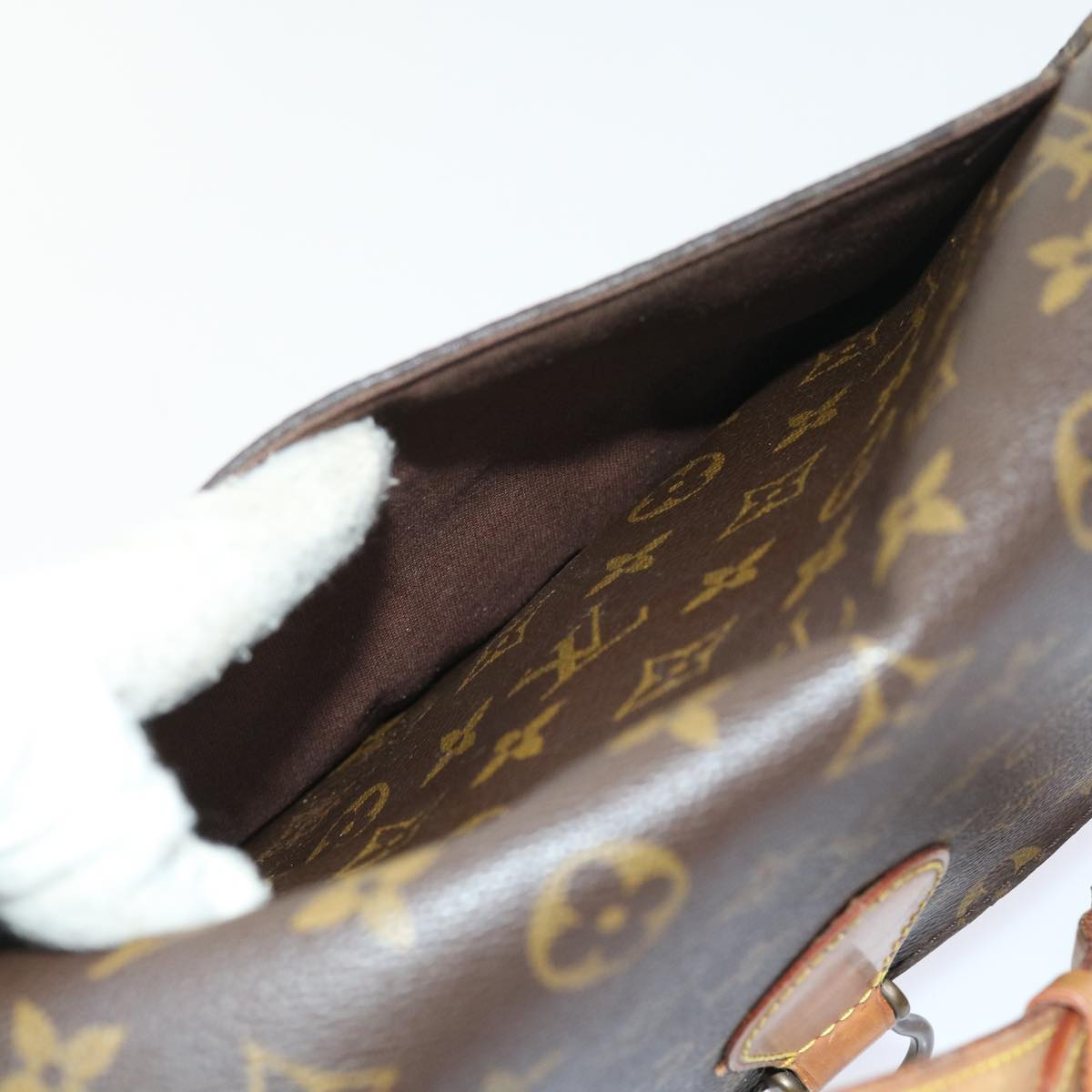 LOUIS VUITTON Monogram Saint Cloud GM Shoulder Bag M51242 LV yk8925