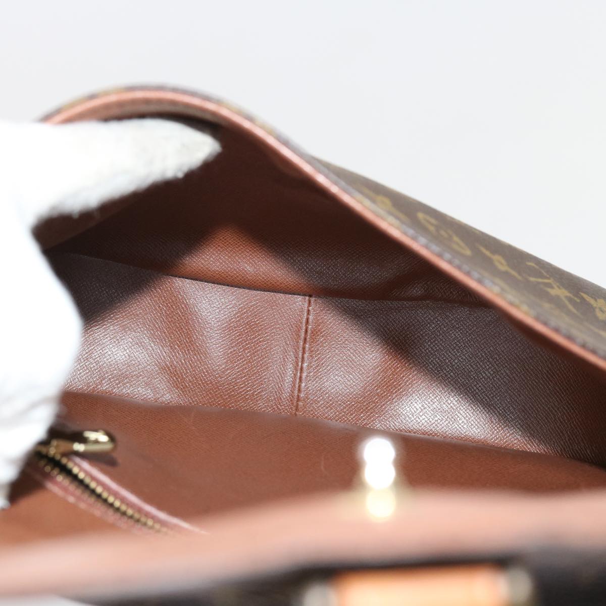 LOUIS VUITTON Monogram Saint Cloud GM Shoulder Bag M51242 LV yk8925