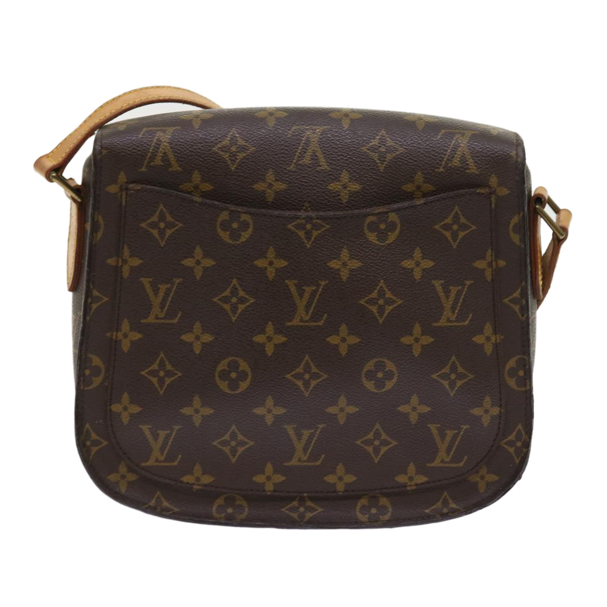 LOUIS VUITTON Monogram Saint Cloud GM Shoulder Bag M51242 LV yk8925