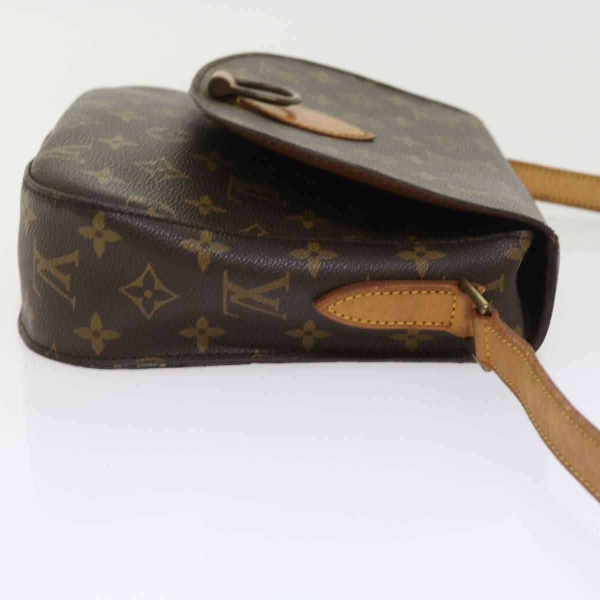 LOUIS VUITTON Monogram Saint Cloud GM Shoulder Bag M51242 LV yk8925