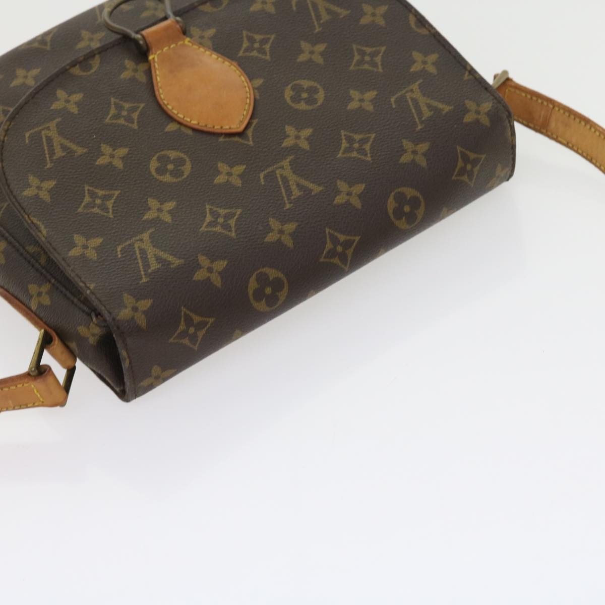 LOUIS VUITTON Monogram Saint Cloud GM Shoulder Bag M51242 LV yk8925