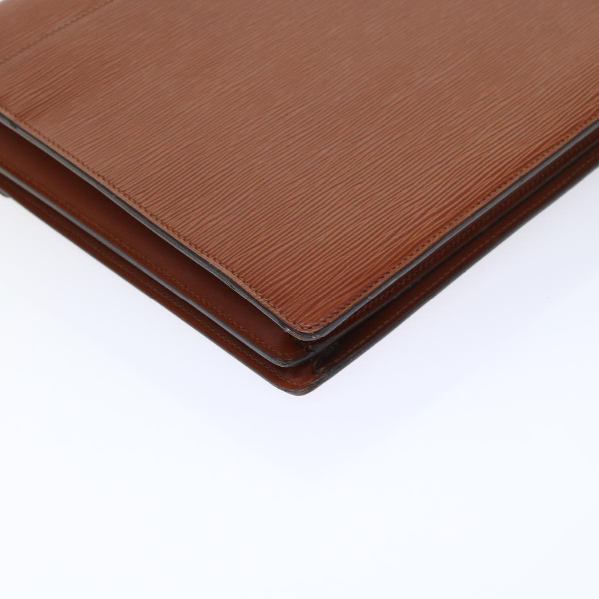LOUIS VUITTON Epi Serviette Conseiller Briefcase Brown M54423 LV yk8955