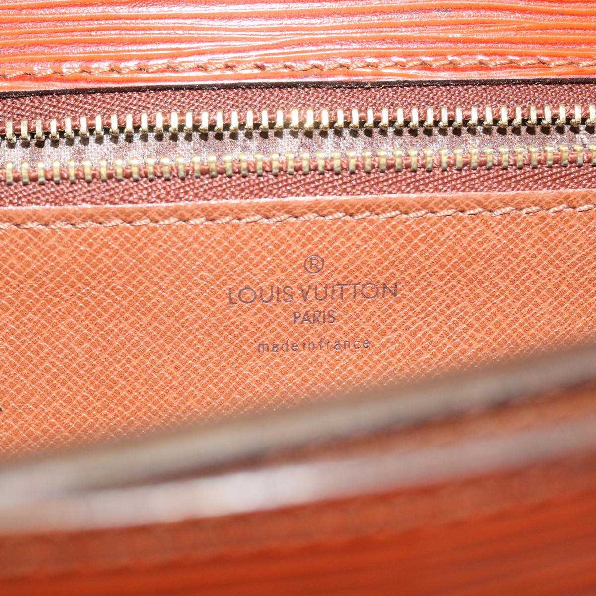 LOUIS VUITTON Epi Serviette Conseiller Briefcase Brown M54423 LV yk8955