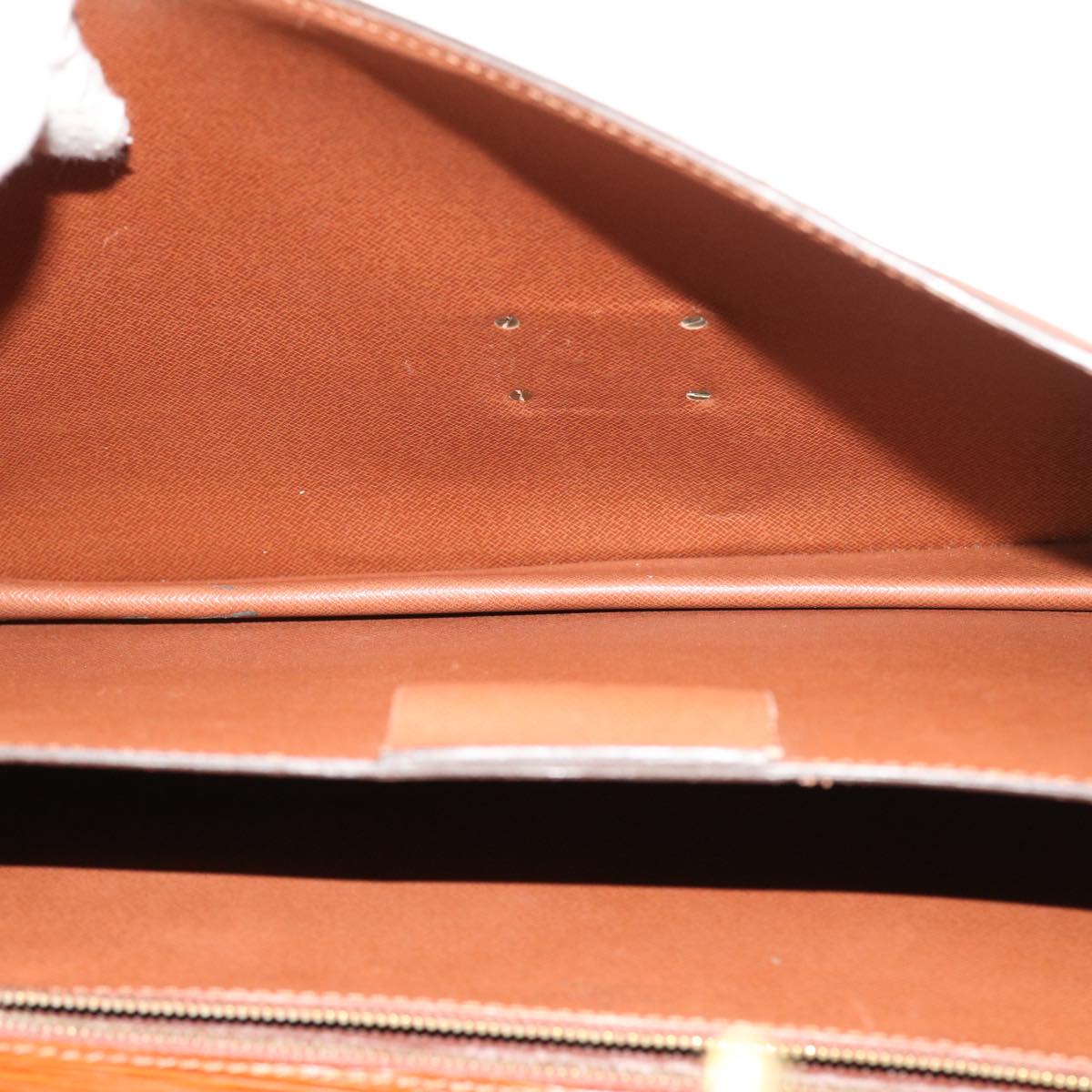 LOUIS VUITTON Epi Serviette Conseiller Briefcase Brown M54423 LV yk8955