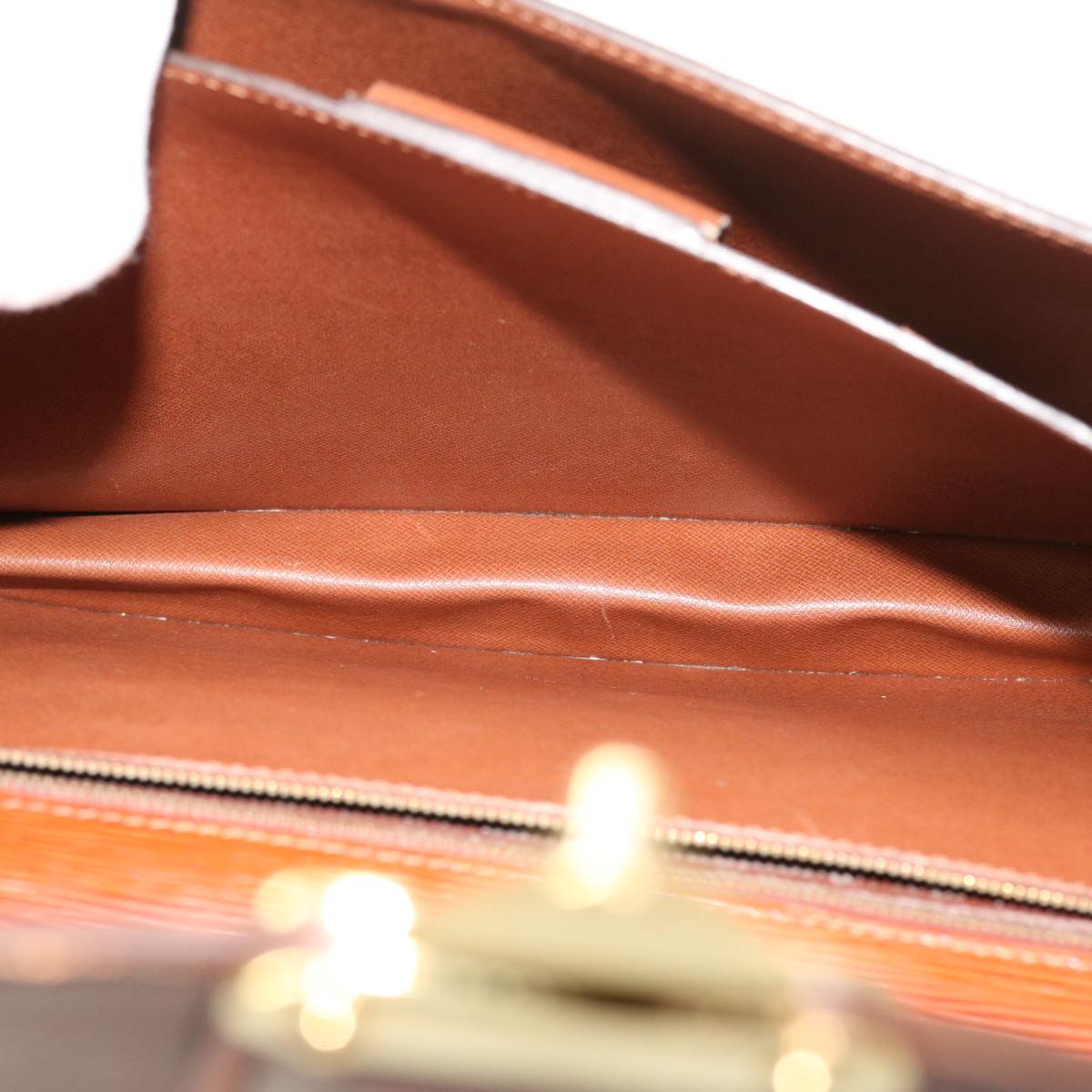 LOUIS VUITTON Epi Serviette Conseiller Briefcase Brown M54423 LV yk8955