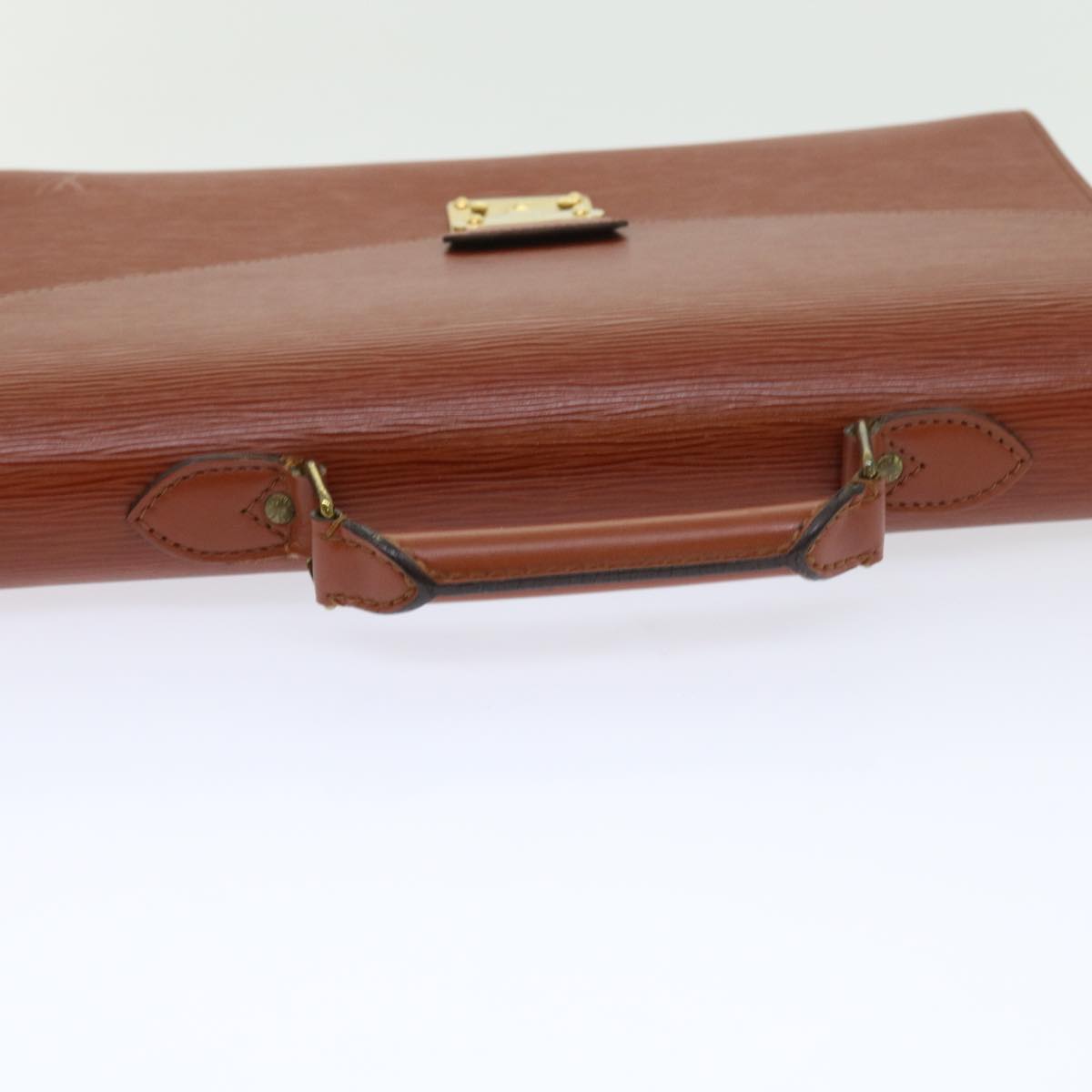 LOUIS VUITTON Epi Serviette Conseiller Briefcase Brown M54423 LV yk8955