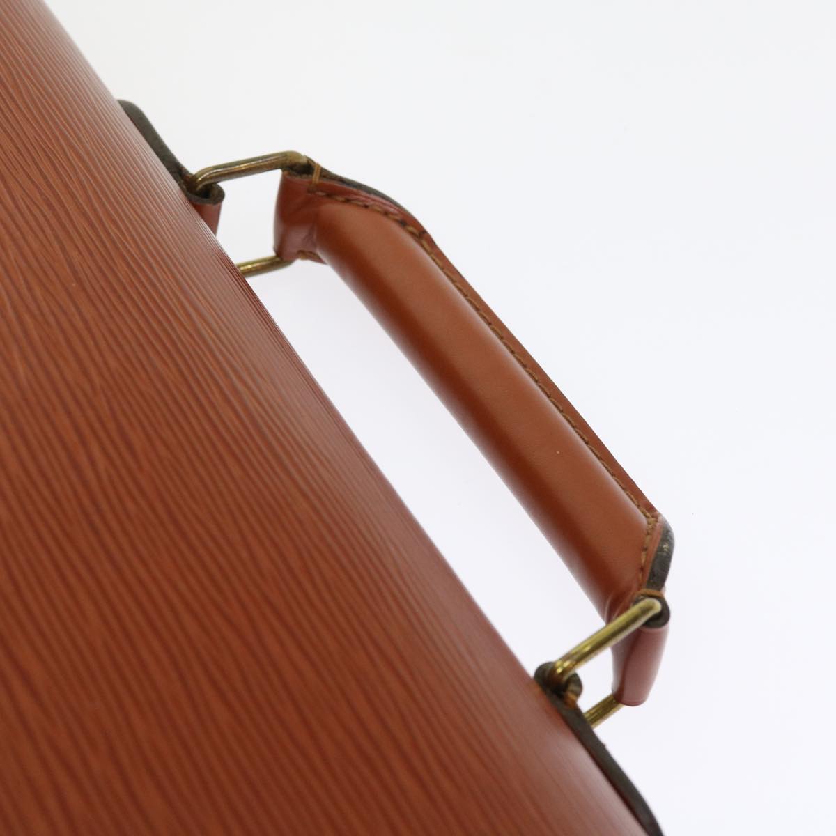 LOUIS VUITTON Epi Serviette Conseiller Briefcase Brown M54423 LV yk8955