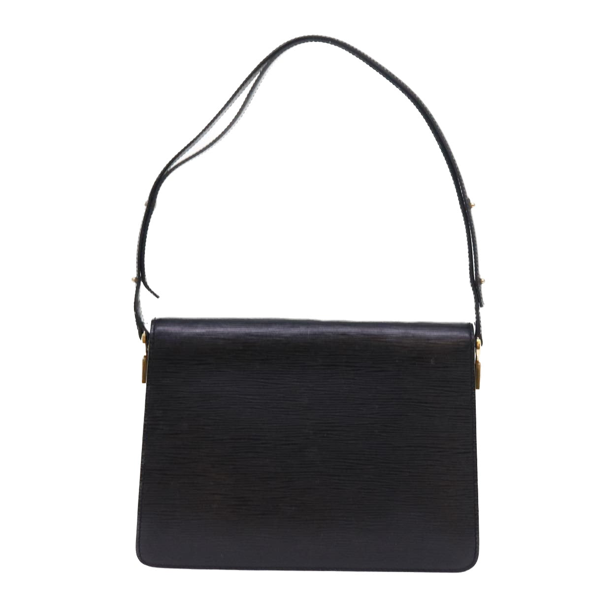 LOUIS VUITTON Epi Bicolor Free Run Hand Bag Black Blue M52415 LV yk8959