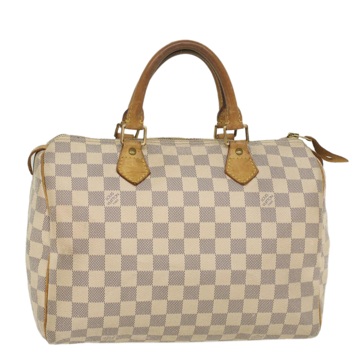 LOUIS VUITTON Damier Azur Speedy 30 Hand Bag N41533 LV yk8965