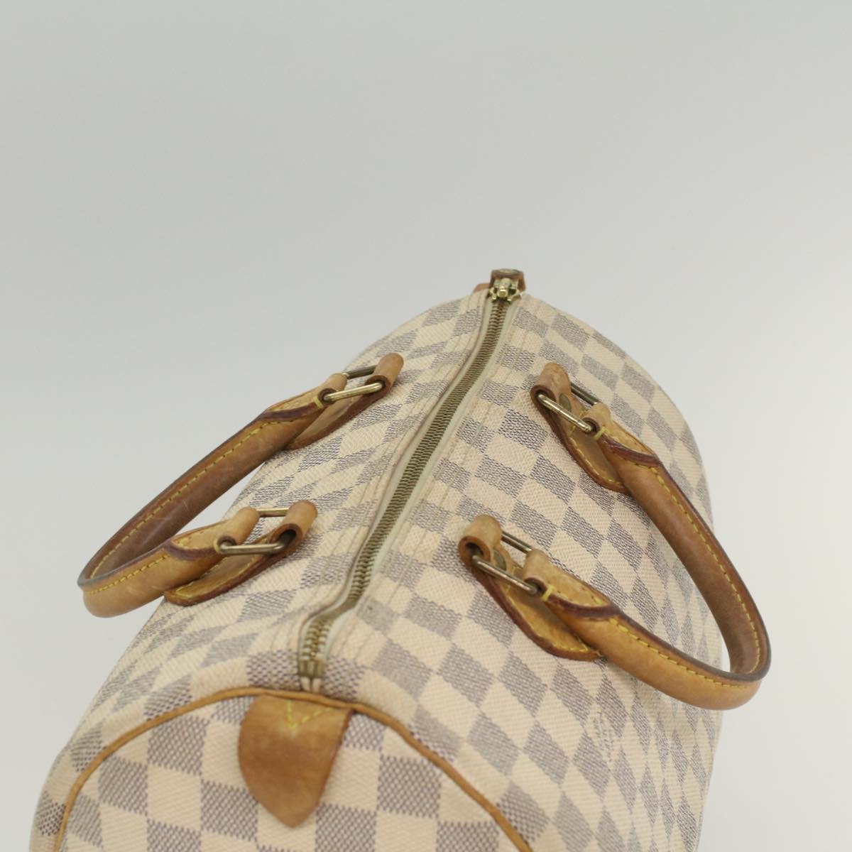 LOUIS VUITTON Damier Azur Speedy 30 Hand Bag N41533 LV yk8965