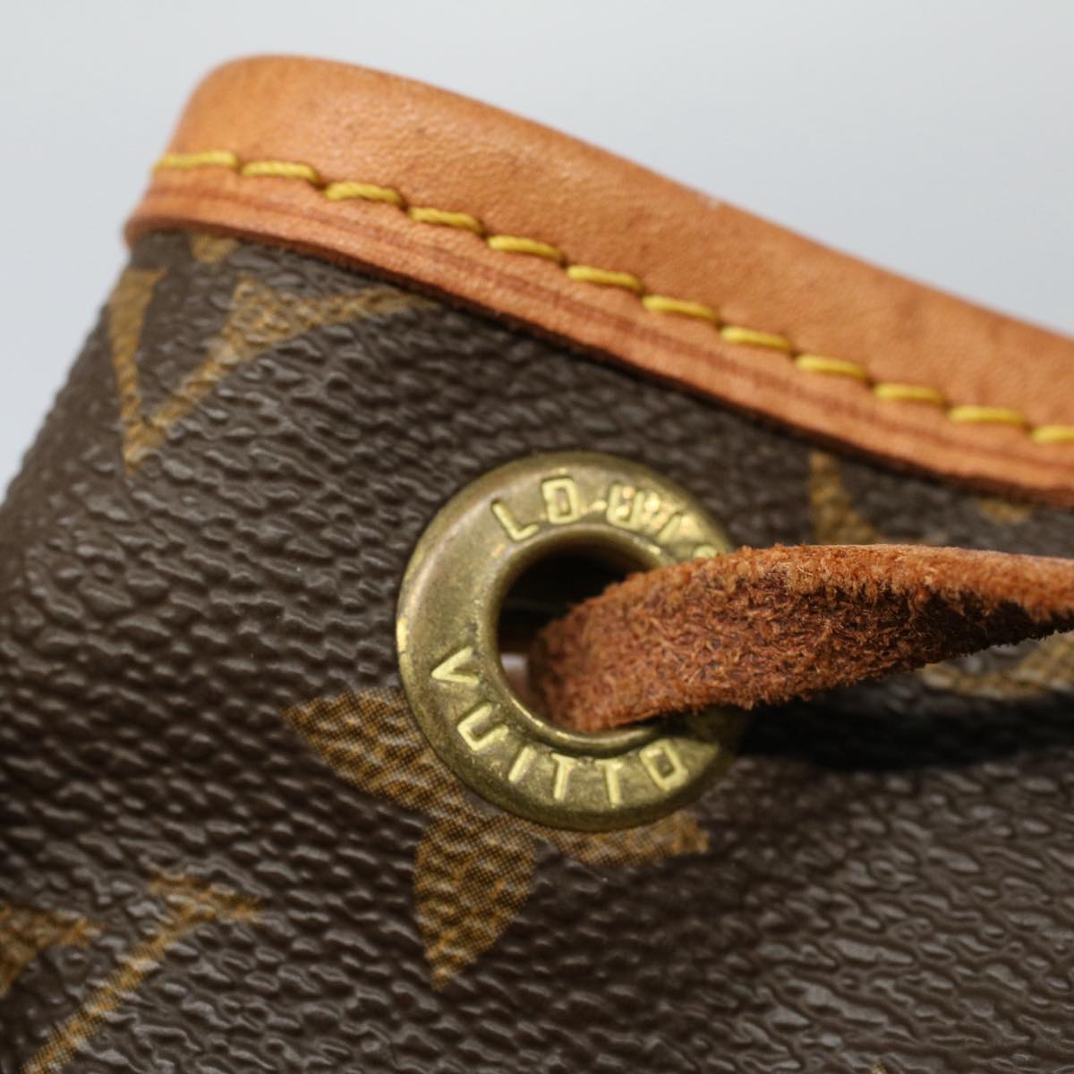 LOUIS VUITTON Monogram Noe Shoulder Bag M42224 LV yk8971