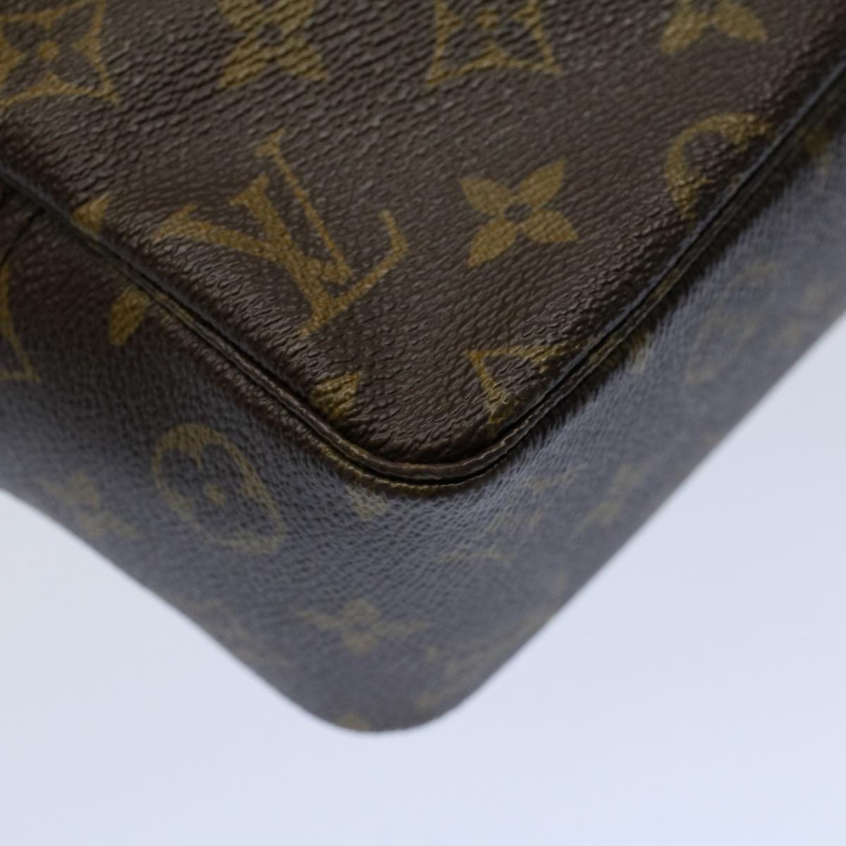 LOUIS VUITTON Monogram Trousse Toilette 28 Clutch Bag Vintage M47522 yk8974
