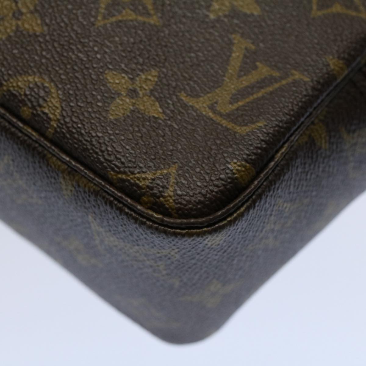 LOUIS VUITTON Monogram Trousse Toilette 28 Clutch Bag Vintage M47522 yk8974