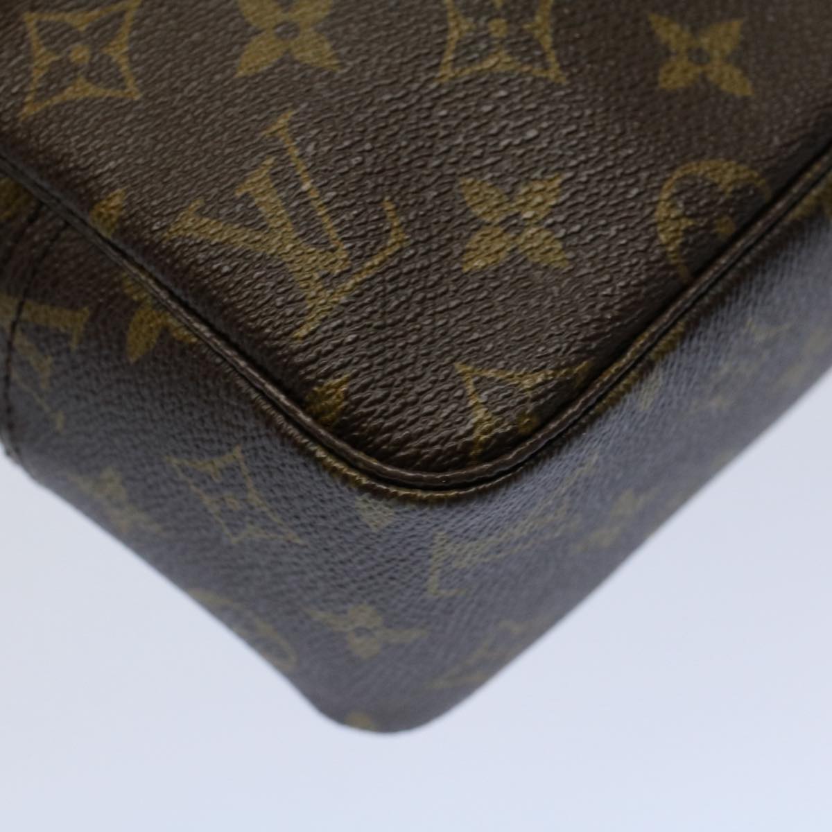 LOUIS VUITTON Monogram Trousse Toilette 28 Clutch Bag Vintage M47522 yk8974