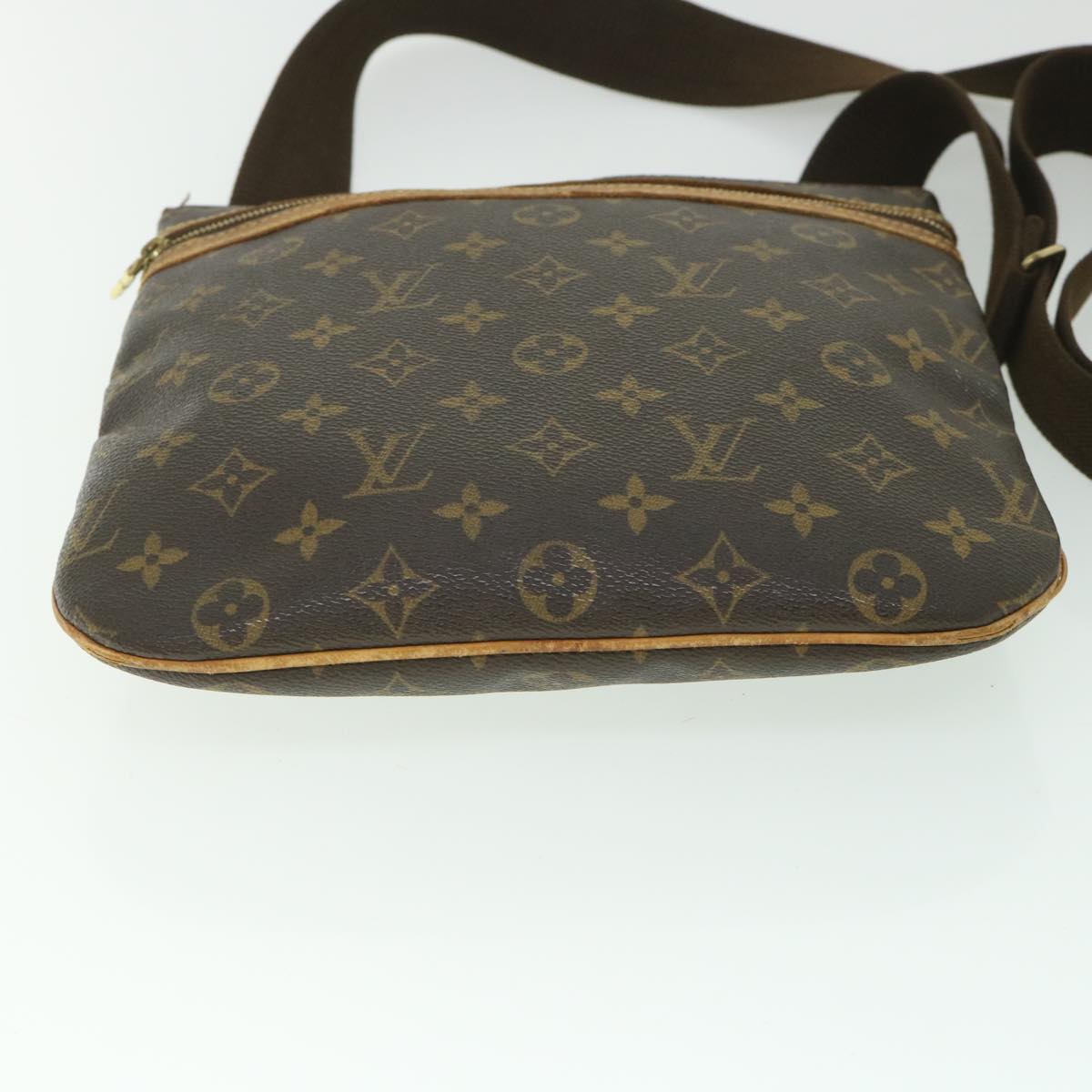 LOUIS VUITTON Monogram Pochette Bosphore Shoulder Bag M40044 LV yk8977