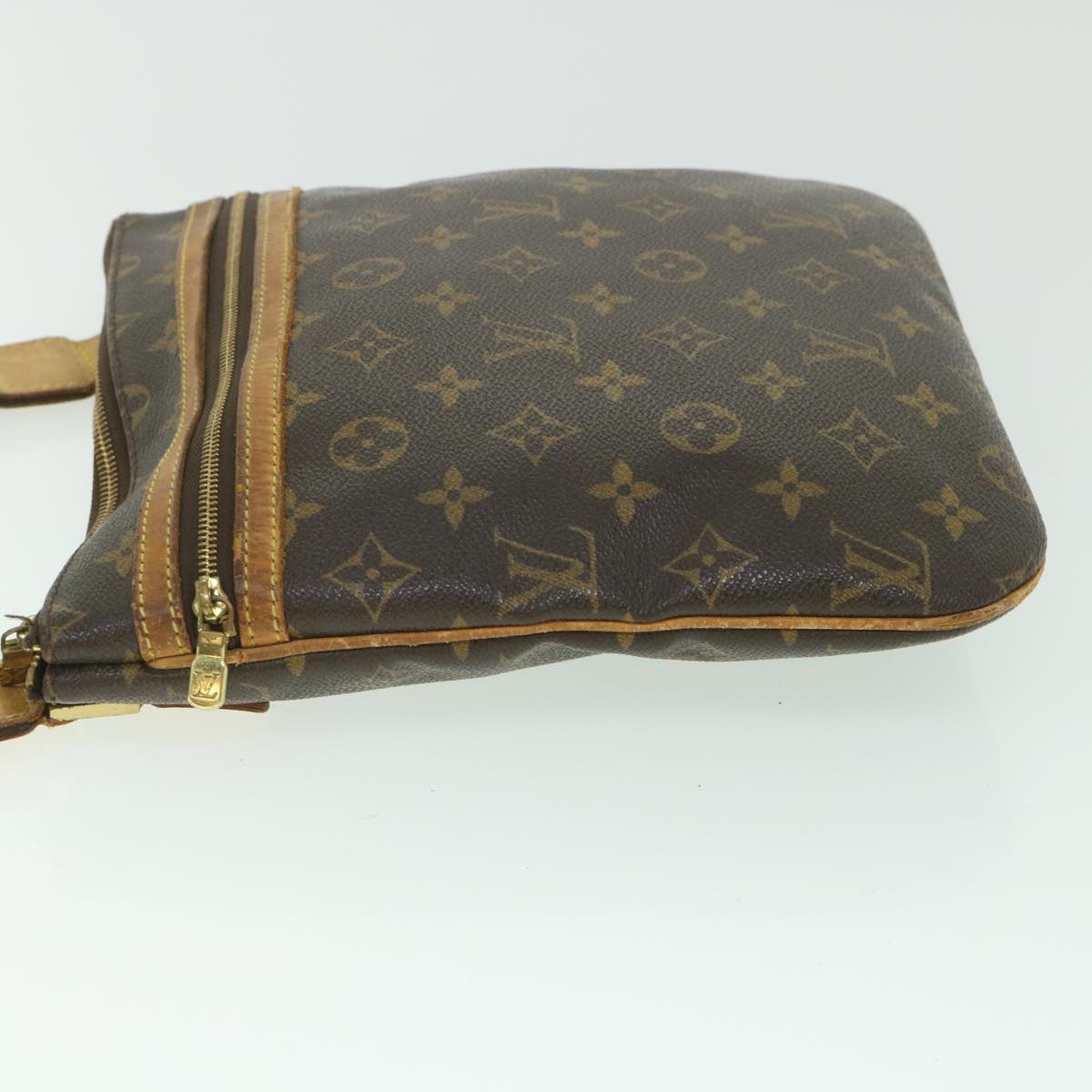 LOUIS VUITTON Monogram Pochette Bosphore Shoulder Bag M40044 LV yk8977