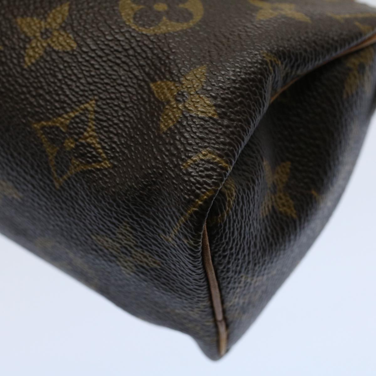 LOUIS VUITTON Monogram Mini Speedy Hand Bag 2way M41534 LV yk8981