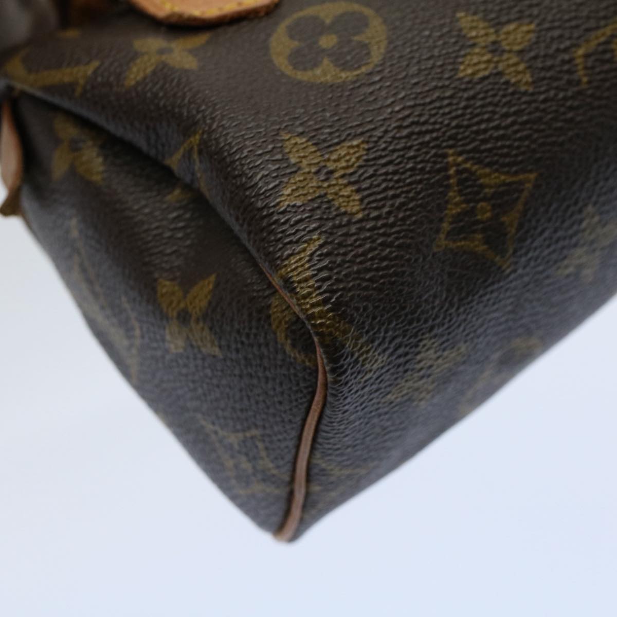 LOUIS VUITTON Monogram Mini Speedy Hand Bag 2way M41534 LV yk8981