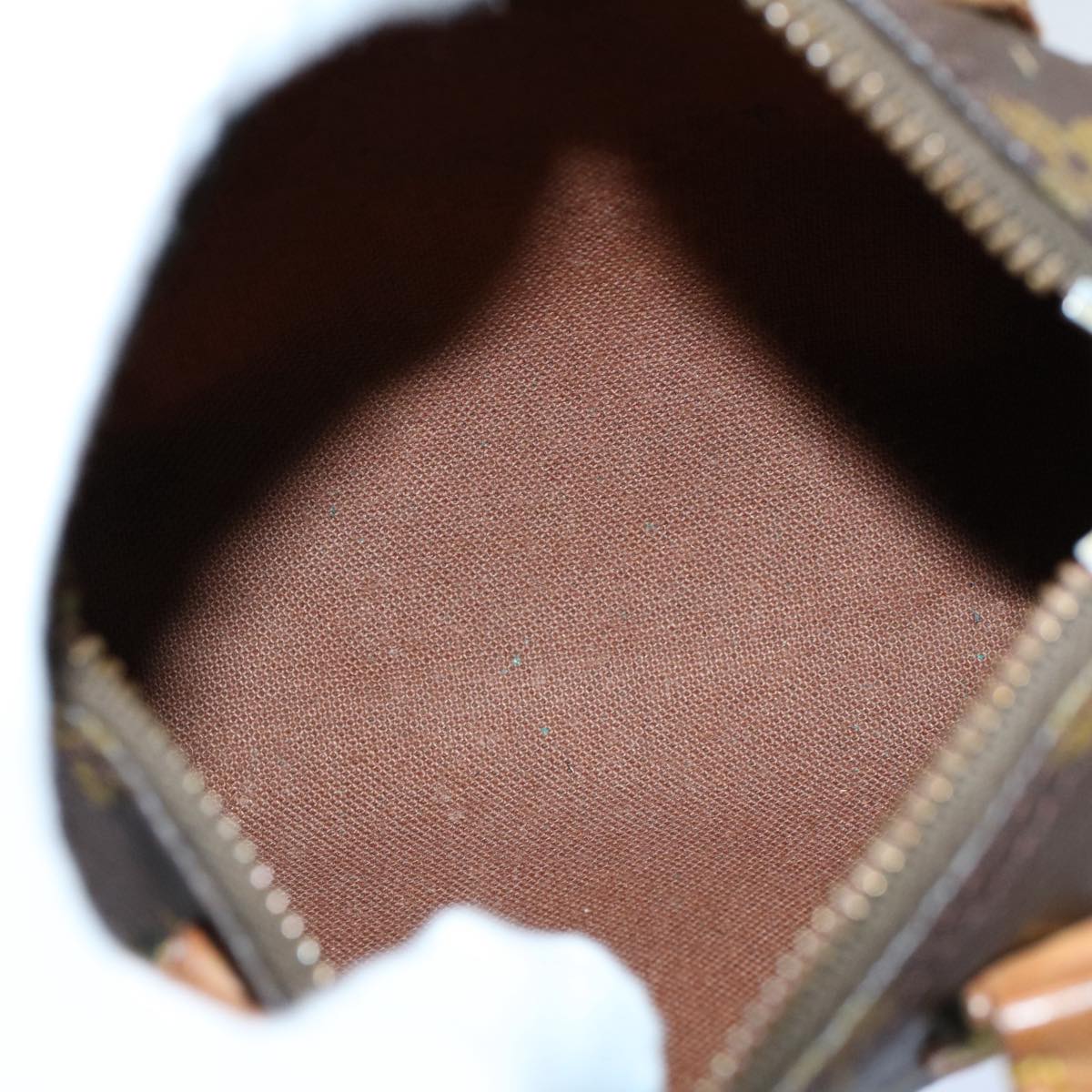LOUIS VUITTON Monogram Mini Speedy Hand Bag 2way M41534 LV yk8981