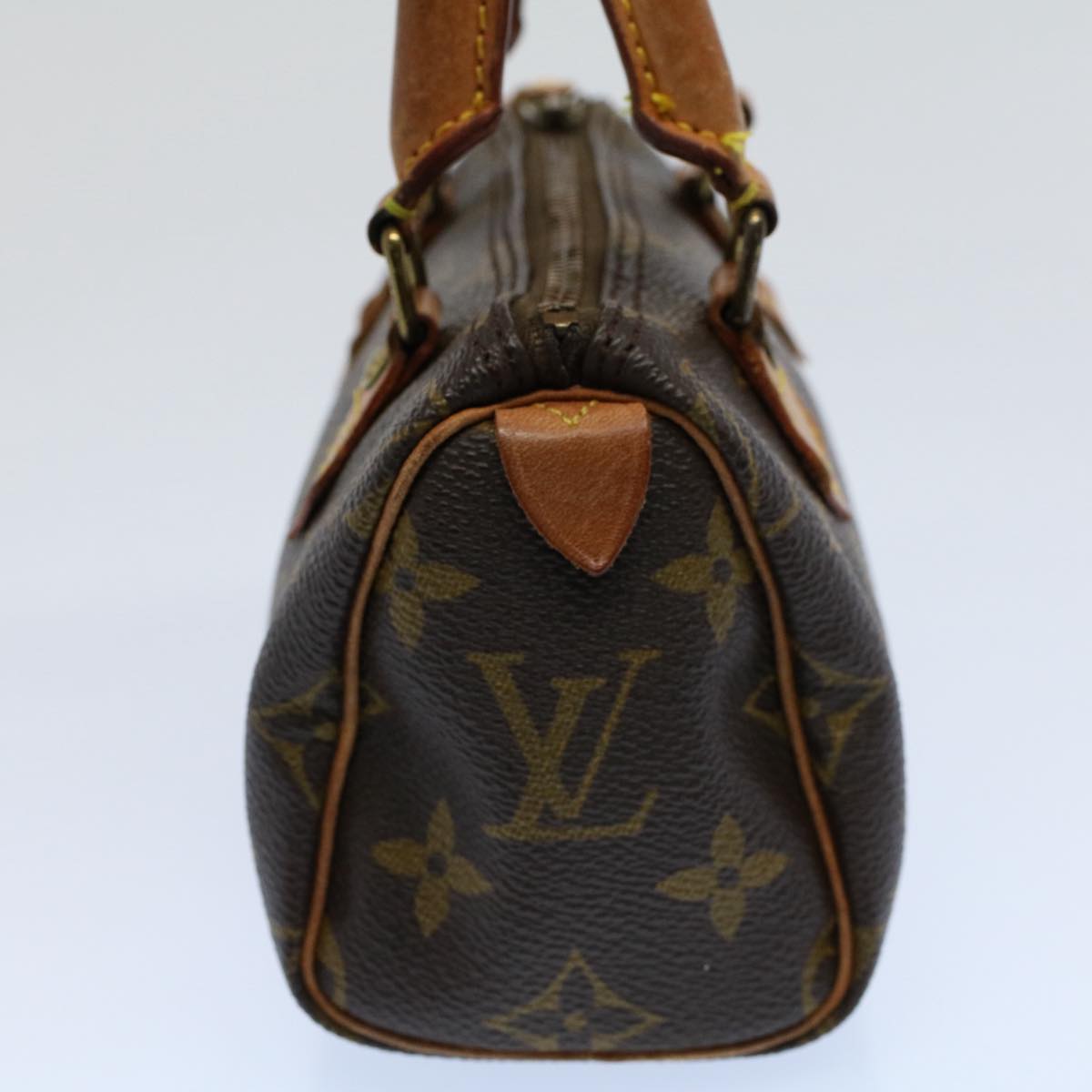 LOUIS VUITTON Monogram Mini Speedy Hand Bag 2way M41534 LV yk8981