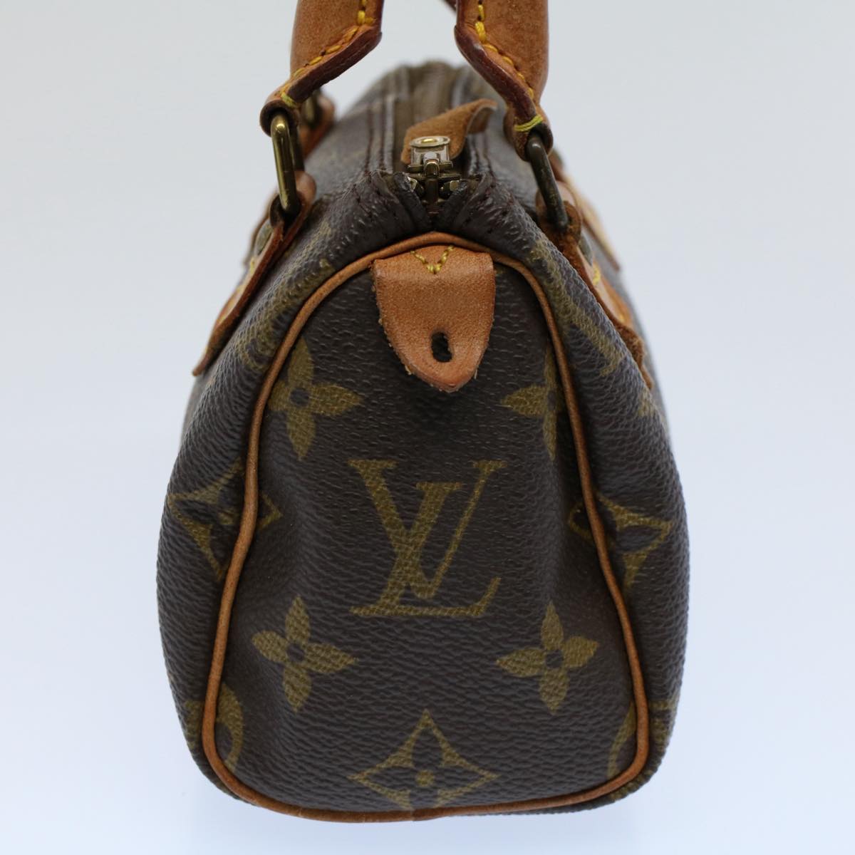 LOUIS VUITTON Monogram Mini Speedy Hand Bag 2way M41534 LV yk8981