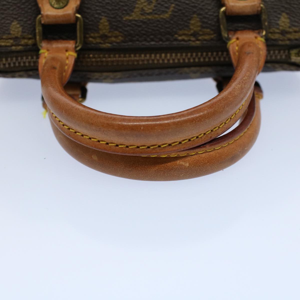 LOUIS VUITTON Monogram Mini Speedy Hand Bag 2way M41534 LV yk8981