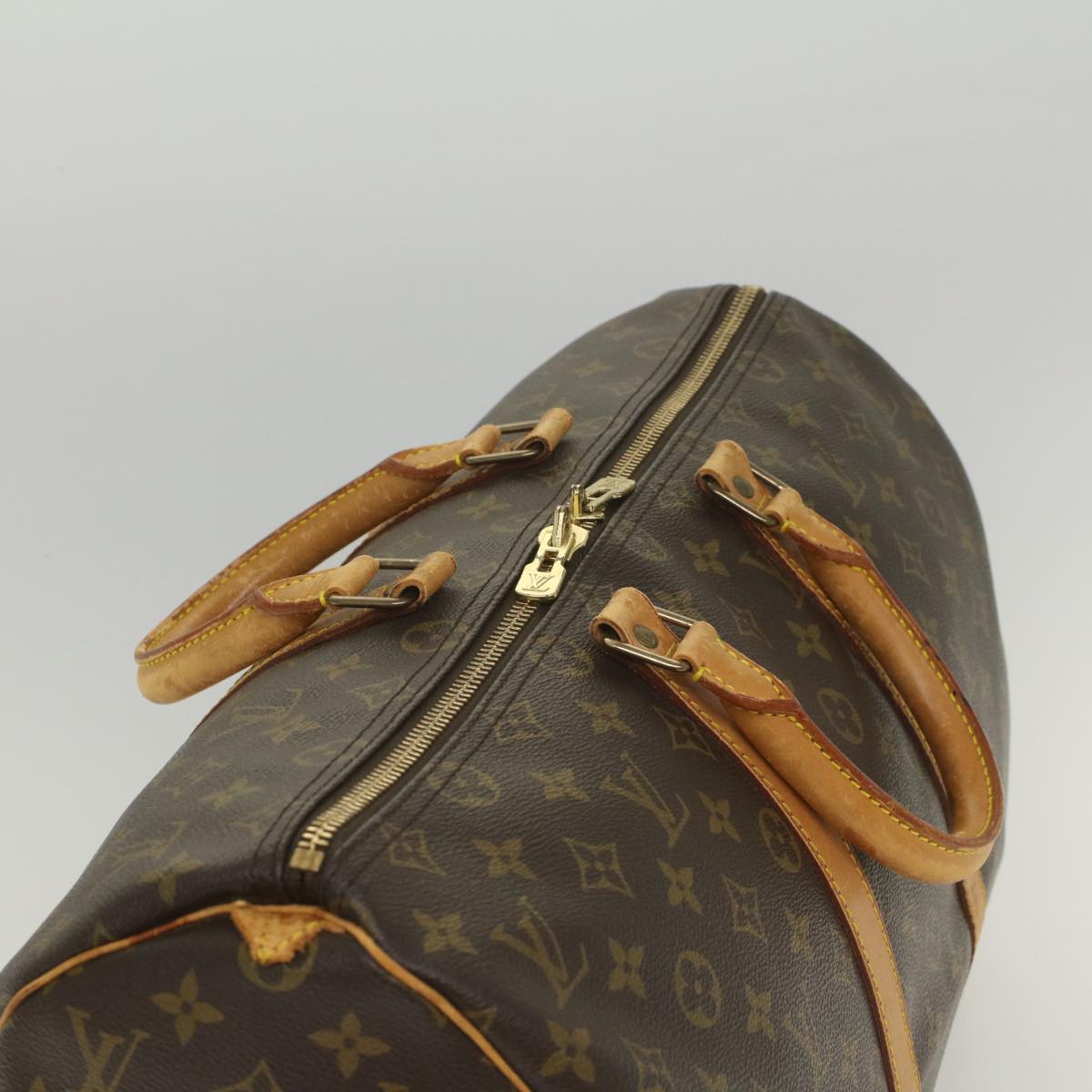 LOUIS VUITTON Monogram Keepall 45 Boston Bag M41428 LV yk8986
