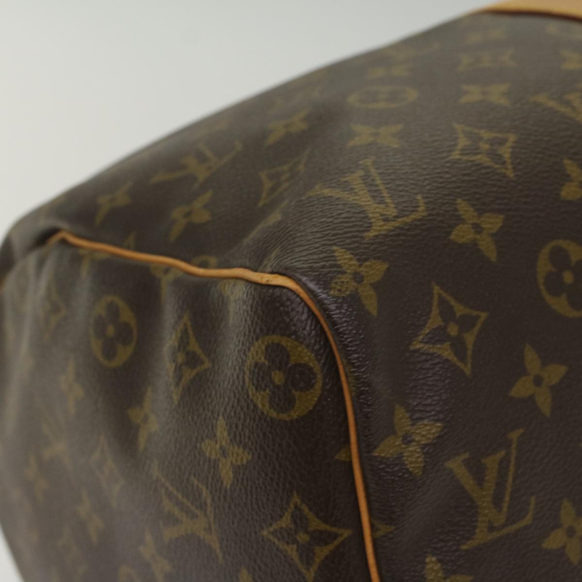 LOUIS VUITTON Monogram Keepall 45 Boston Bag M41428 LV yk8986