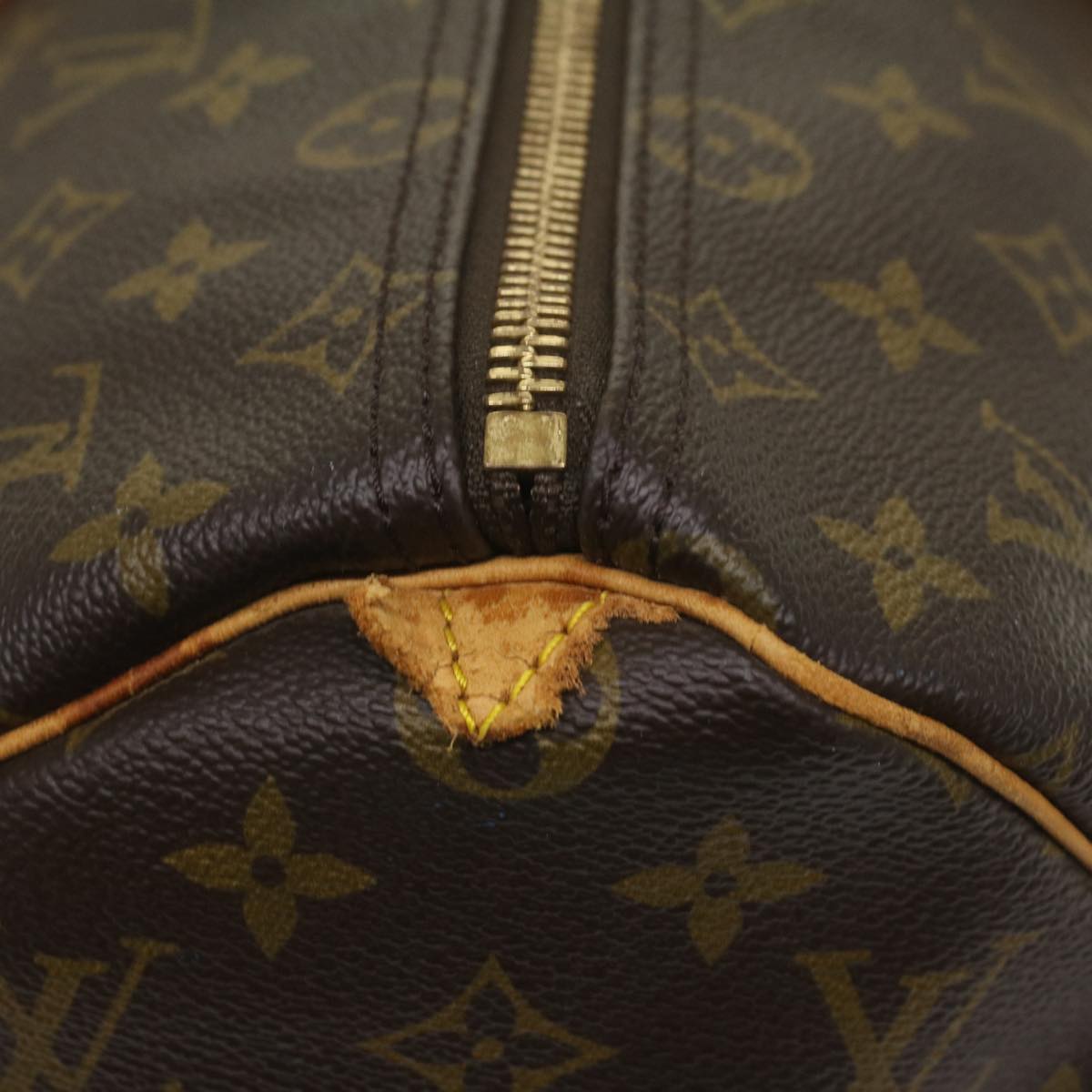 LOUIS VUITTON Monogram Keepall 45 Boston Bag M41428 LV yk8986