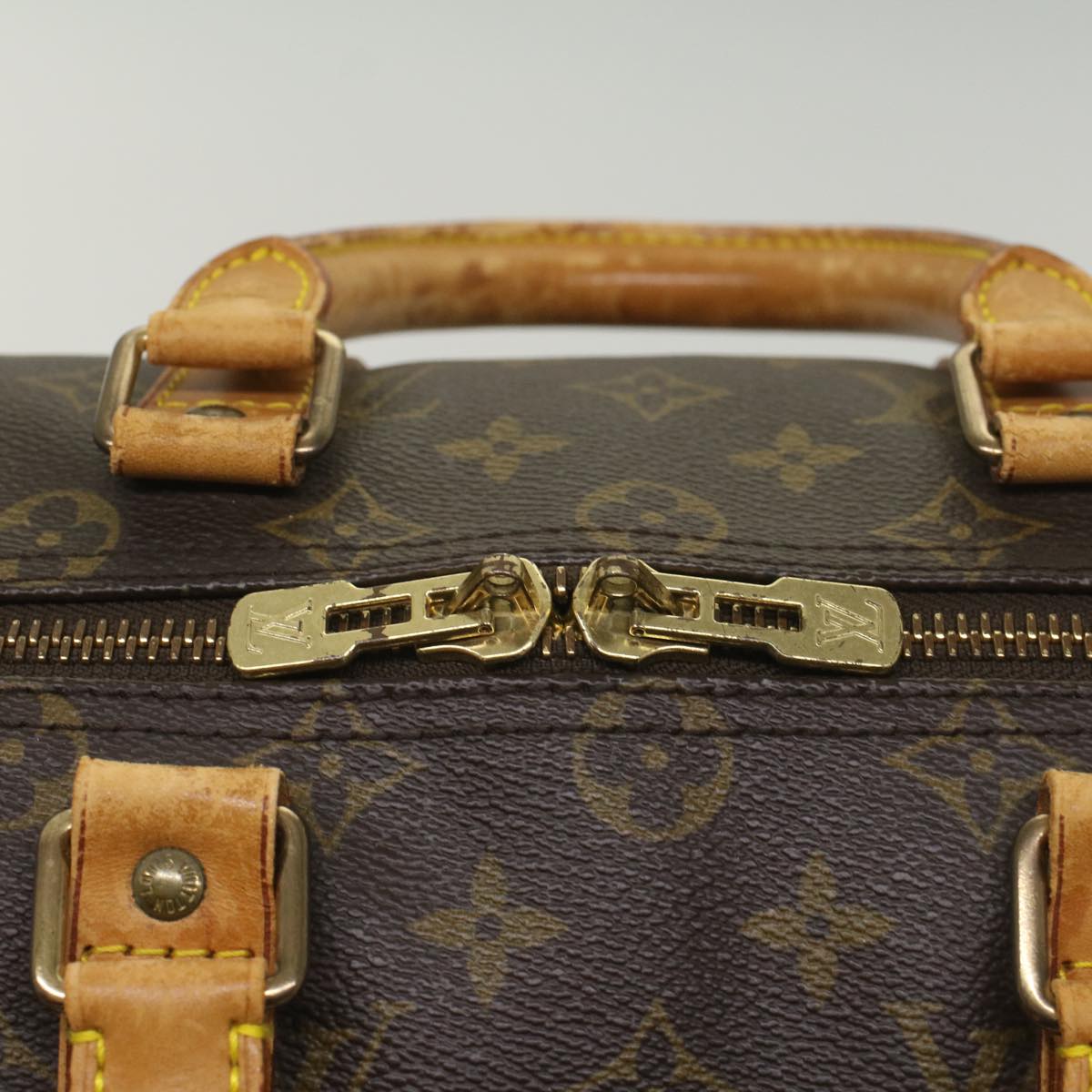 LOUIS VUITTON Monogram Keepall 45 Boston Bag M41428 LV yk8986