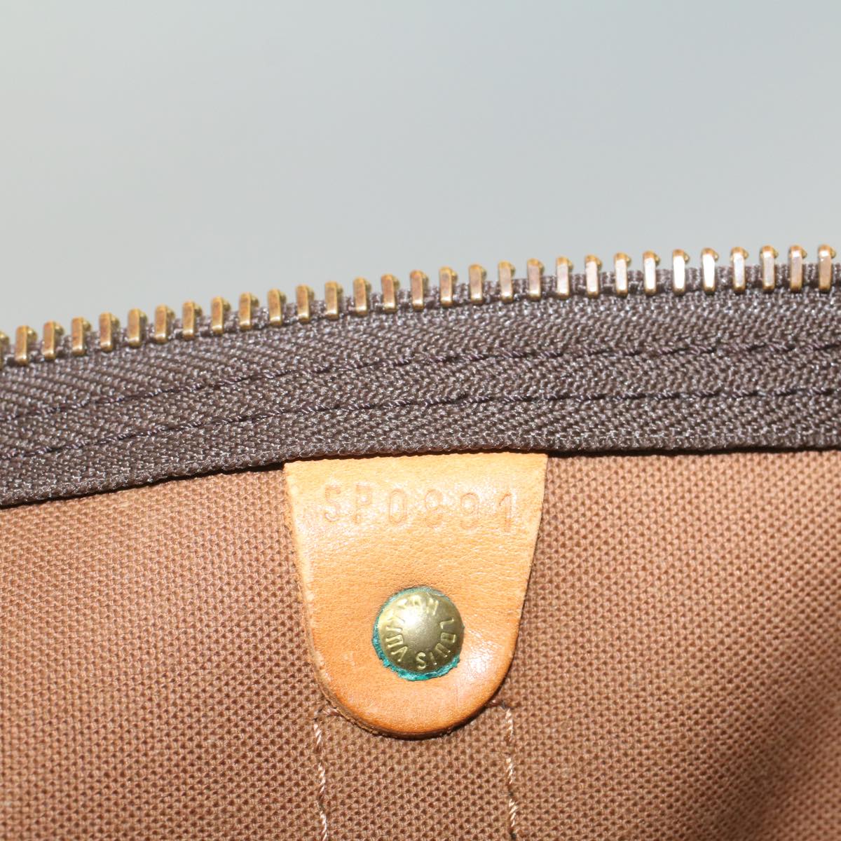 LOUIS VUITTON Monogram Keepall 45 Boston Bag M41428 LV yk8986