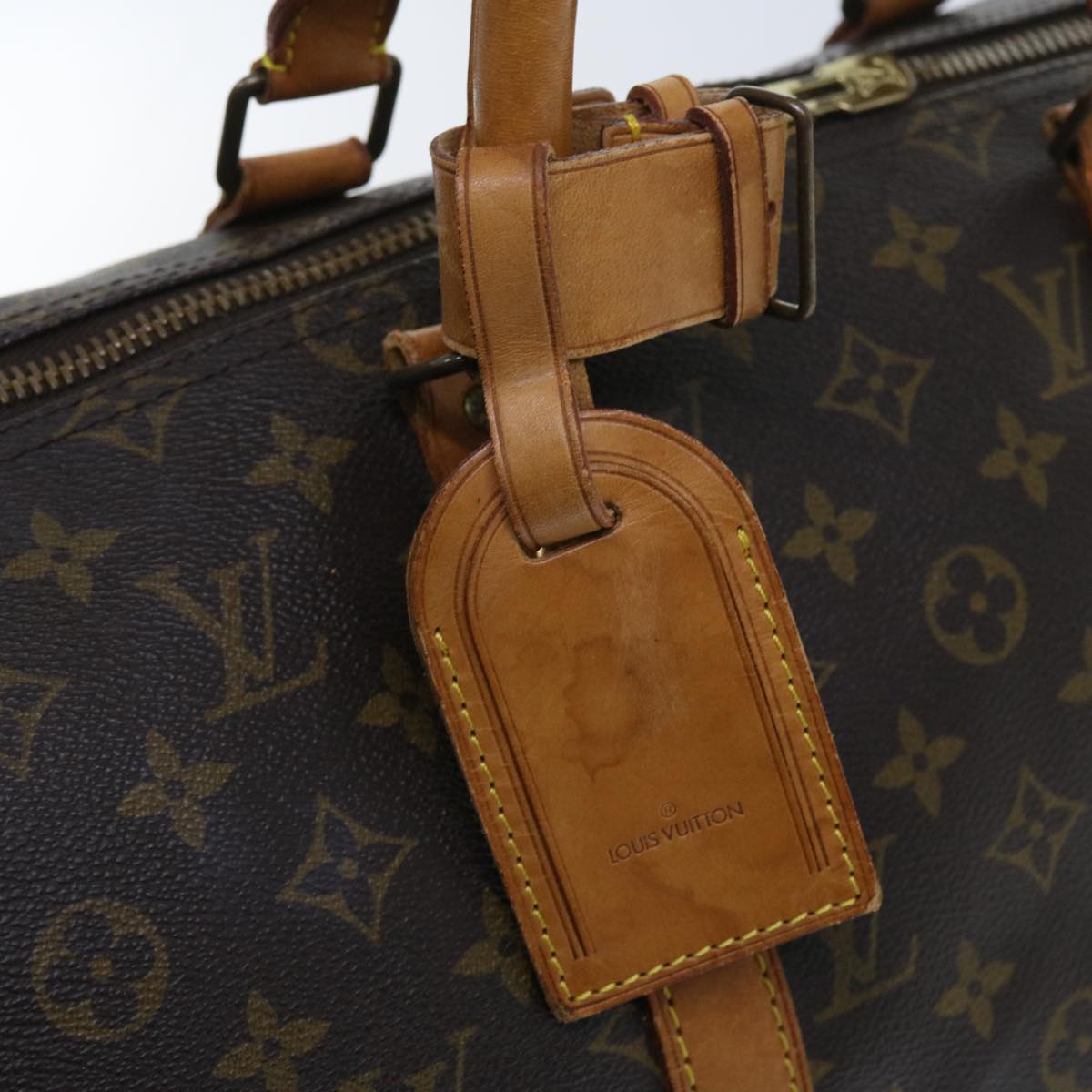 LOUIS VUITTON Monogram Keepall 50 Boston Bag M41426 LV yk8987
