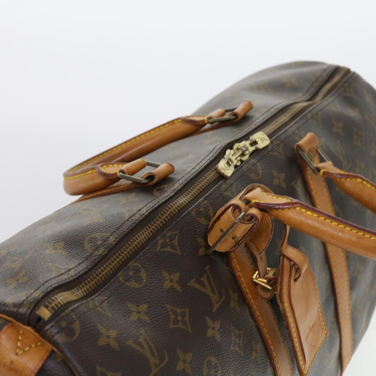 LOUIS VUITTON Monogram Keepall 50 Boston Bag M41426 LV yk8987