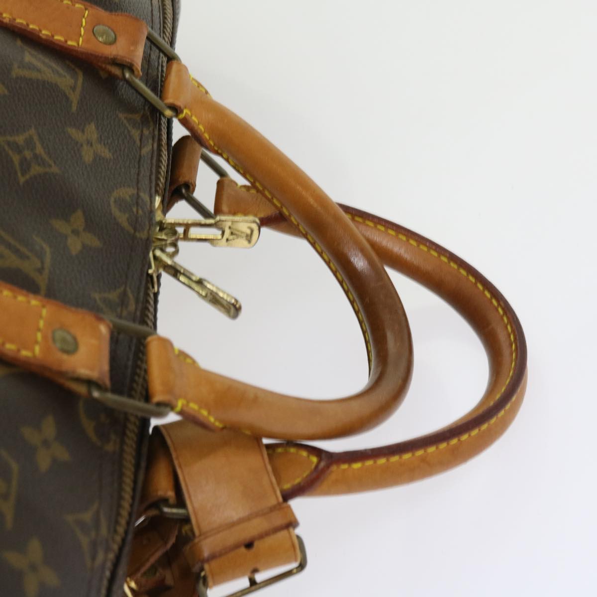 LOUIS VUITTON Monogram Keepall 50 Boston Bag M41426 LV yk8987