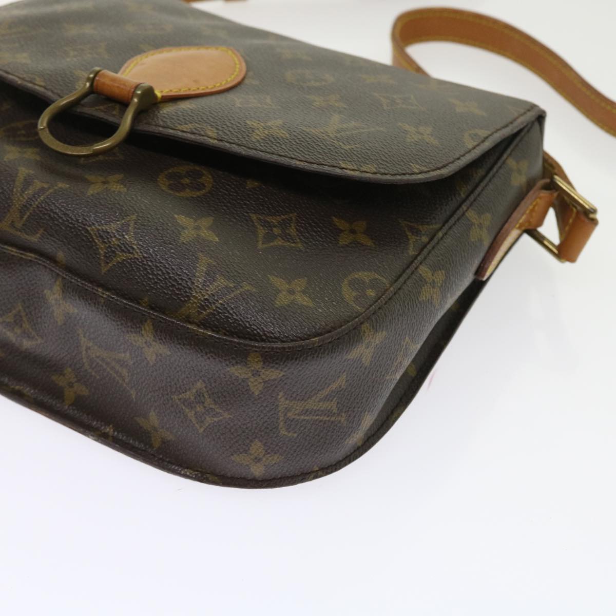 LOUIS VUITTON Monogram Saint Cloud GM Shoulder Bag M51242 LV yk8999