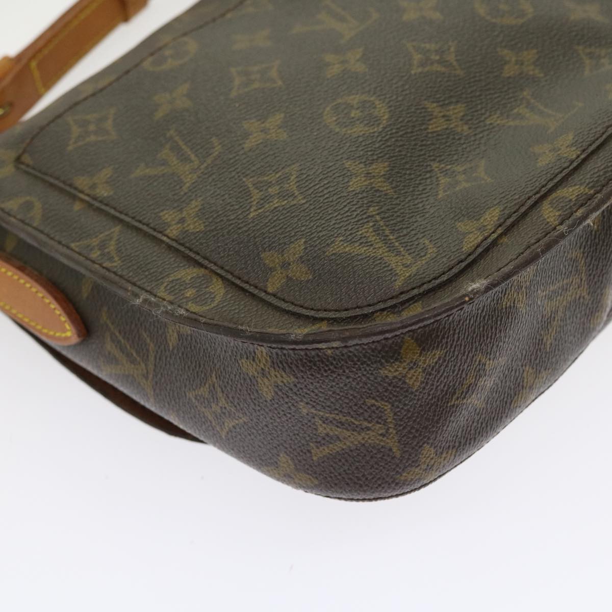 LOUIS VUITTON Monogram Saint Cloud GM Shoulder Bag M51242 LV yk8999