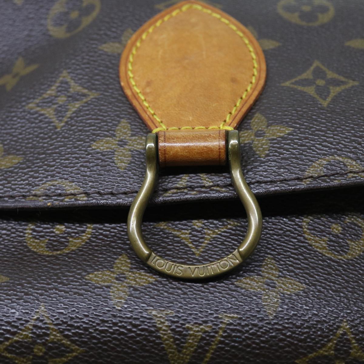 LOUIS VUITTON Monogram Saint Cloud GM Shoulder Bag M51242 LV yk8999