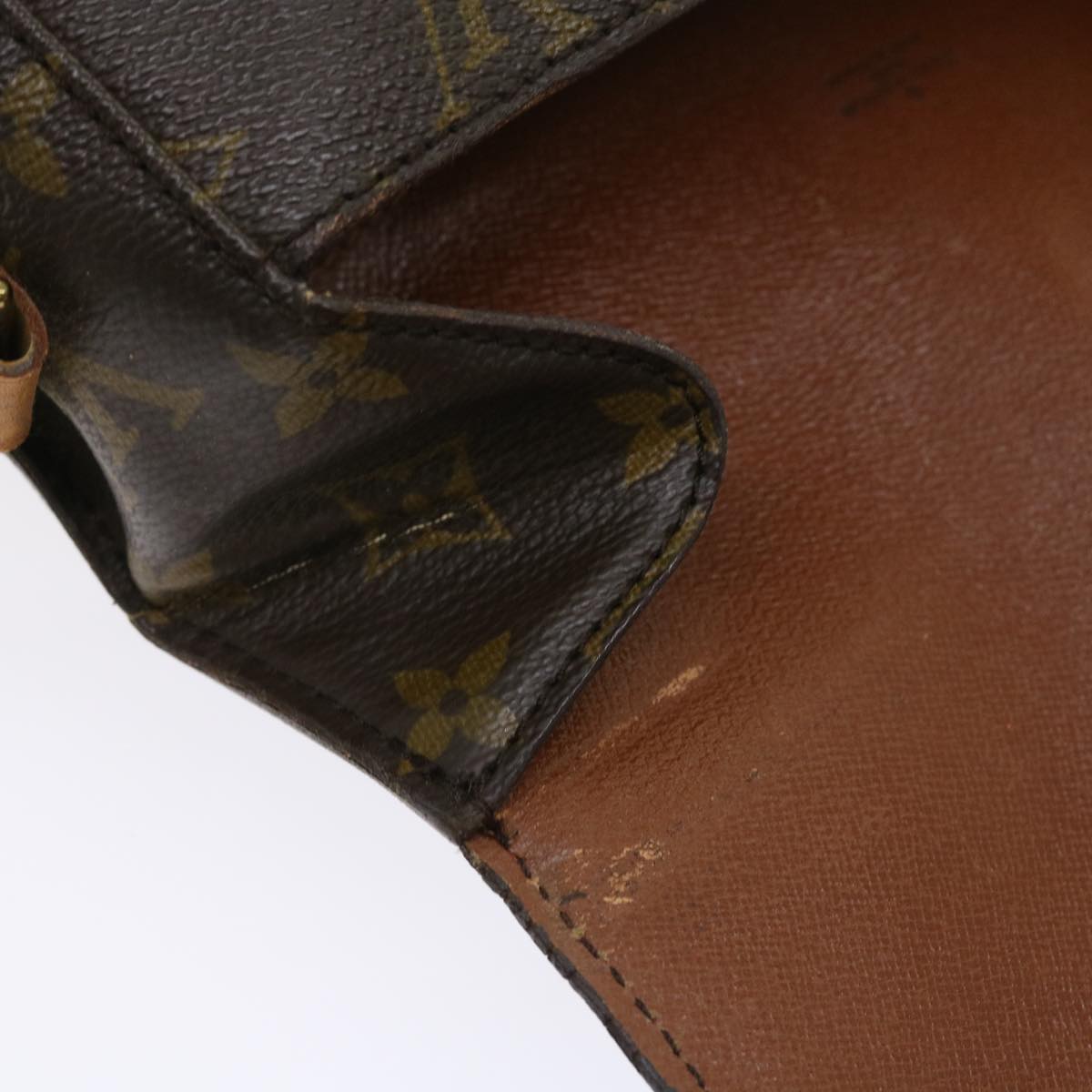 LOUIS VUITTON Monogram Saint Cloud GM Shoulder Bag M51242 LV yk8999