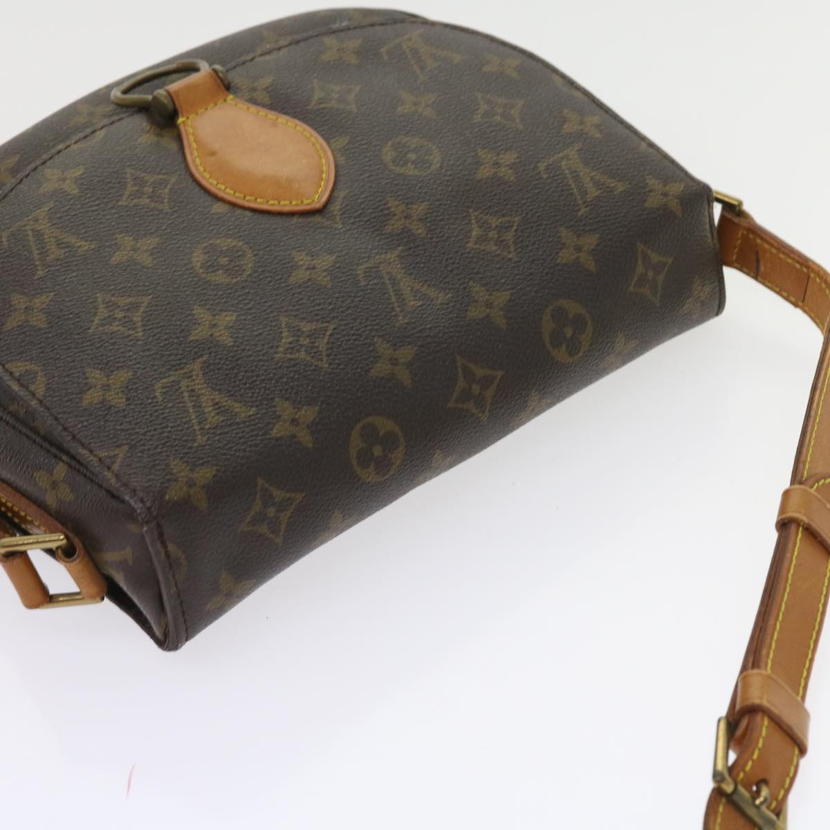 LOUIS VUITTON Monogram Saint Cloud GM Shoulder Bag M51242 LV yk8999