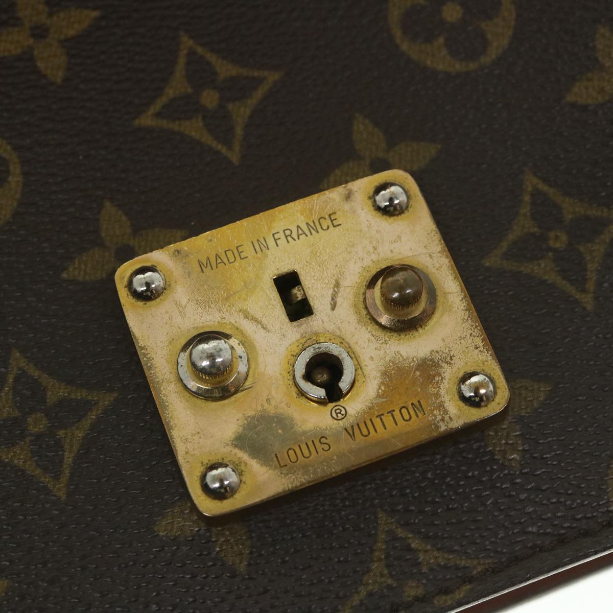 LOUIS VUITTON Monogram Concorde Hand Bag M51190 LV yk9002