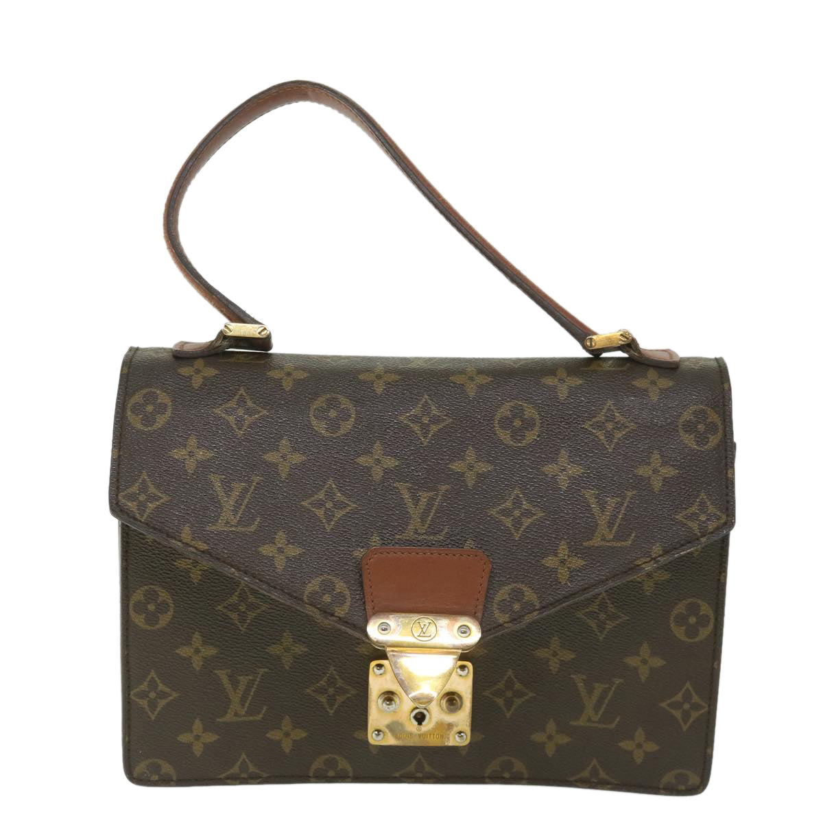 LOUIS VUITTON Monogram Concorde Hand Bag M51190 LV yk9002