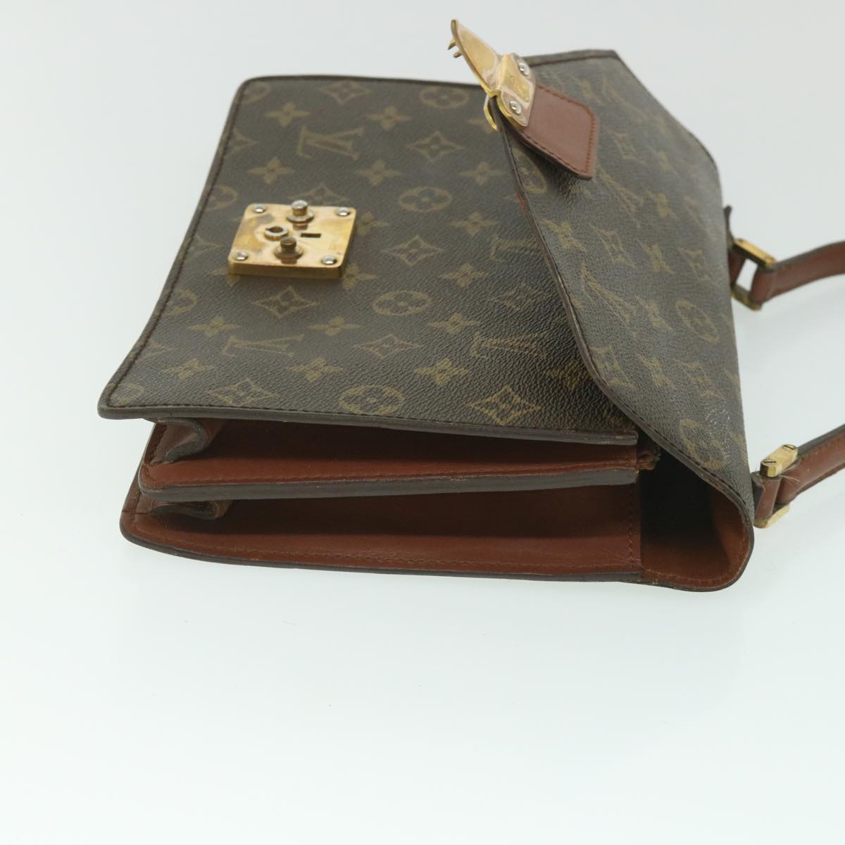 LOUIS VUITTON Monogram Concorde Hand Bag M51190 LV yk9002