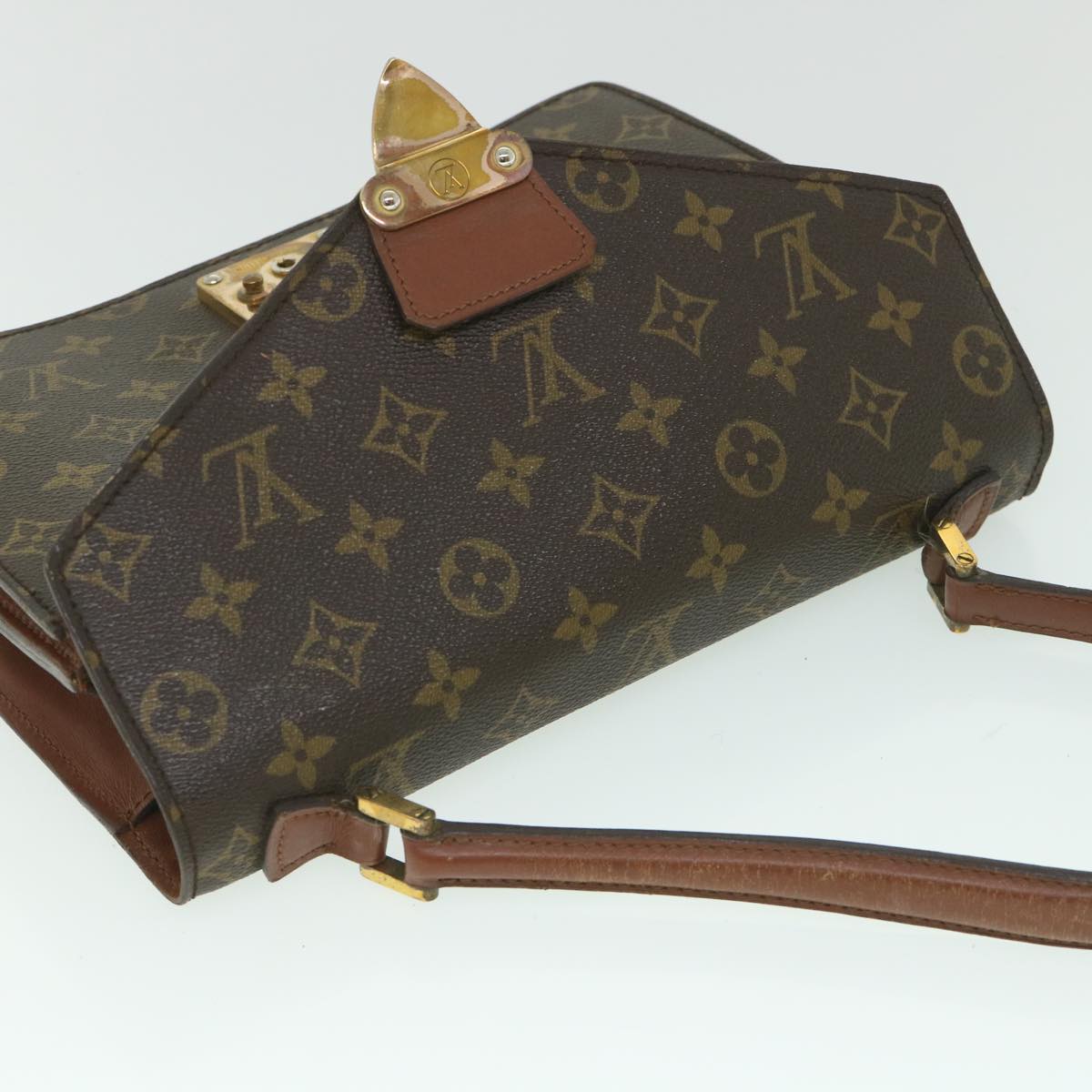 LOUIS VUITTON Monogram Concorde Hand Bag M51190 LV yk9002