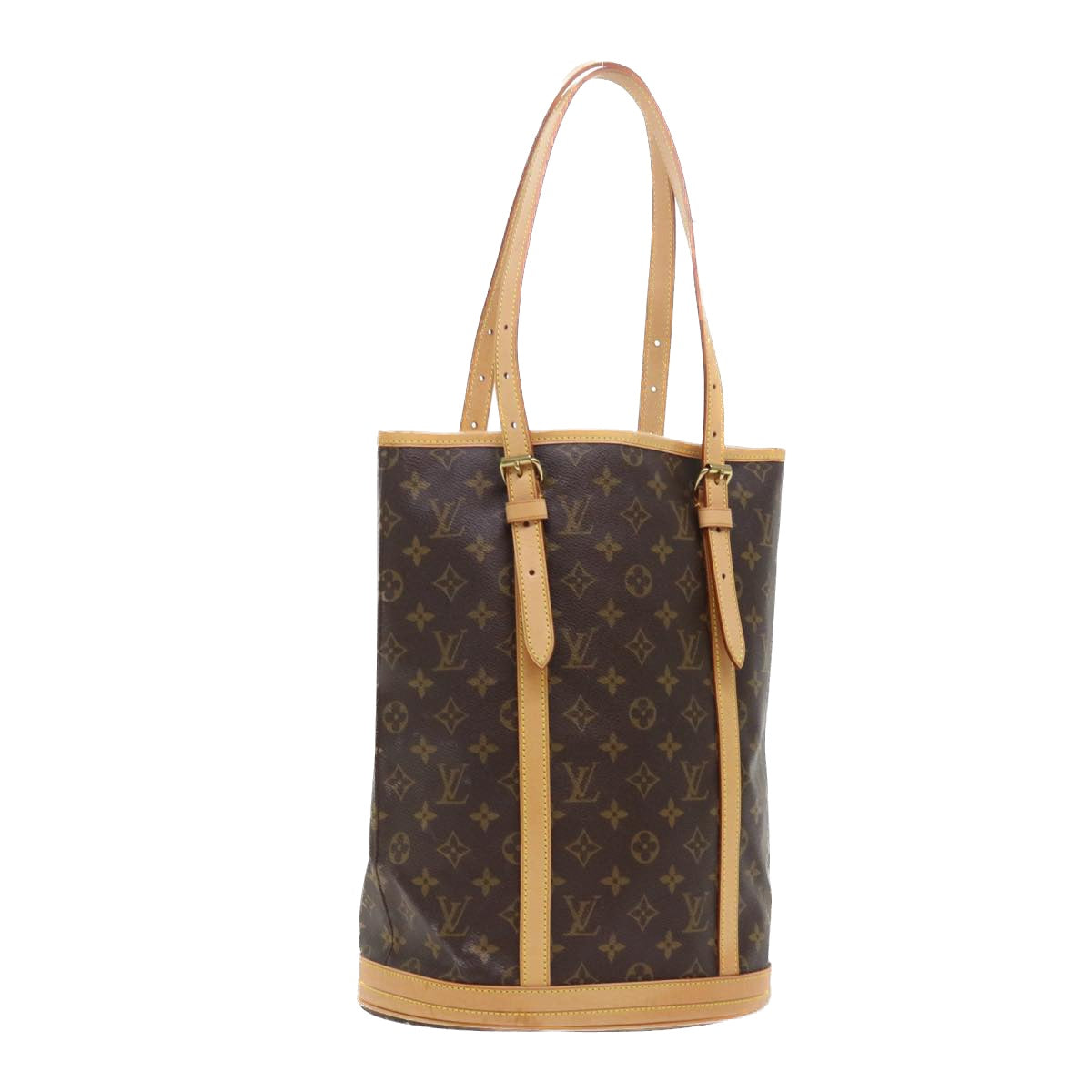 LOUIS VUITTON Monogram Bucket GM Shoulder Bag M42236 LV yk9019