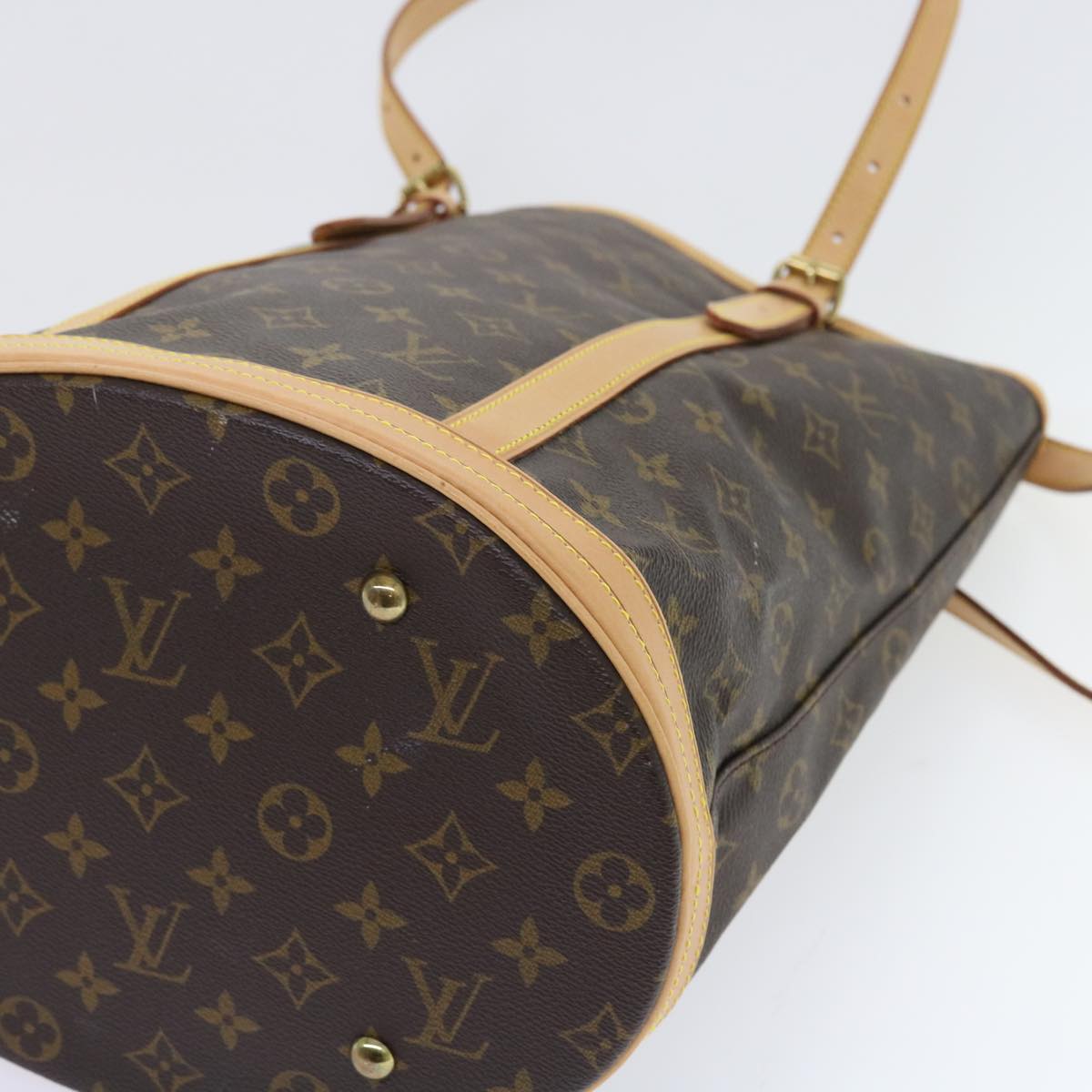 LOUIS VUITTON Monogram Bucket GM Shoulder Bag M42236 LV yk9019