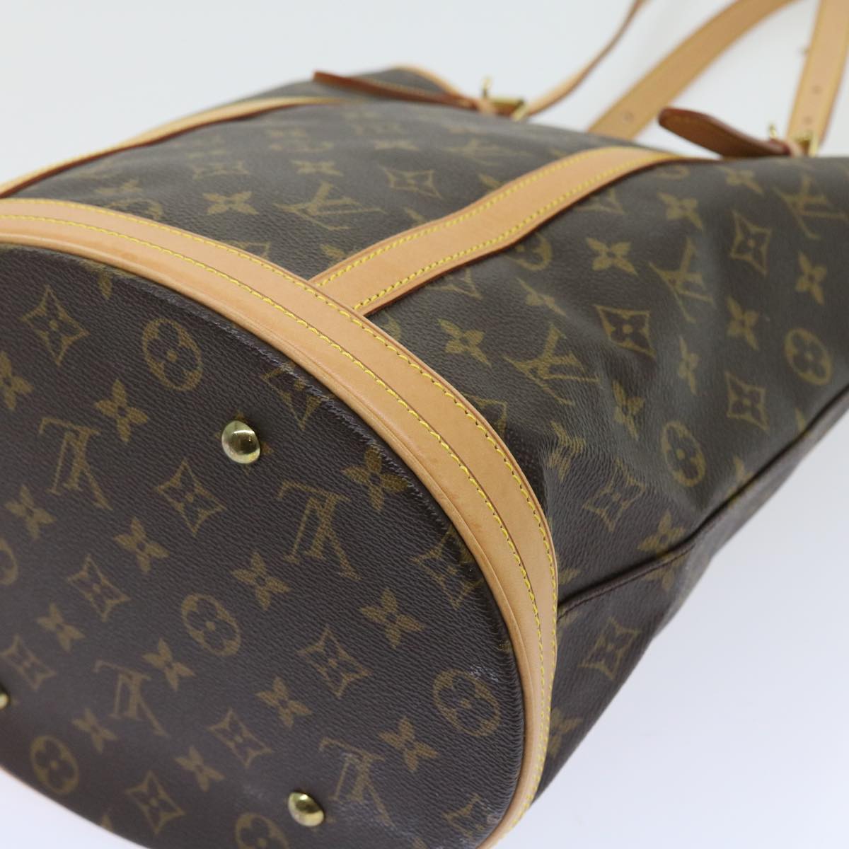 LOUIS VUITTON Monogram Bucket GM Shoulder Bag M42236 LV yk9019